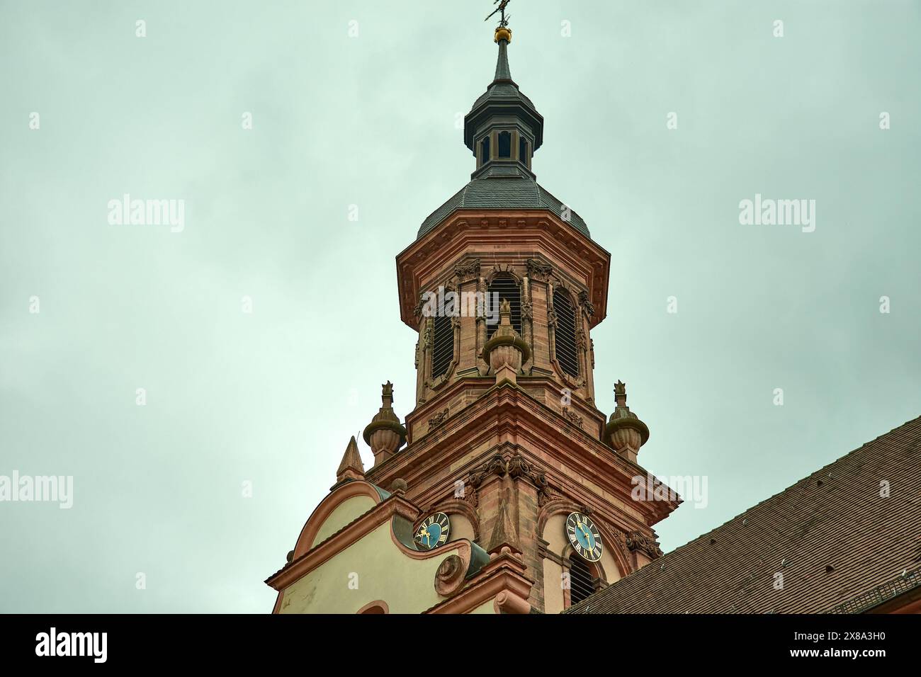 Eglise Sainte-Marie dans le centre historique de Gengenbach, vallée de Kinzig, Ortenau. Baden Wuerttemberg, Allemagne, Europe Banque D'Images