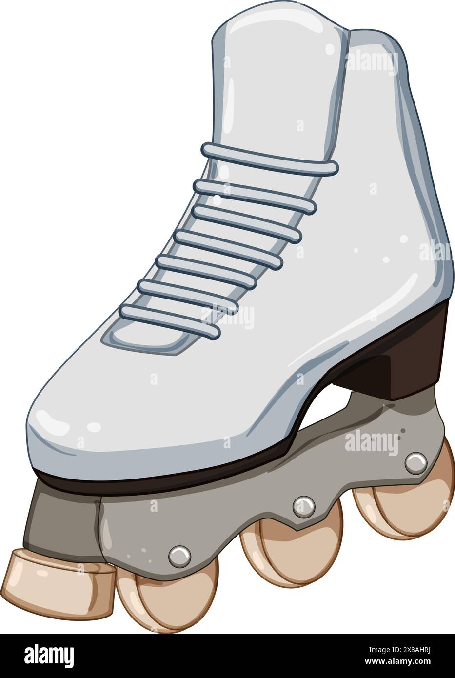 paire de patins en ligne illustration vectorielle de dessin animé Illustration de Vecteur