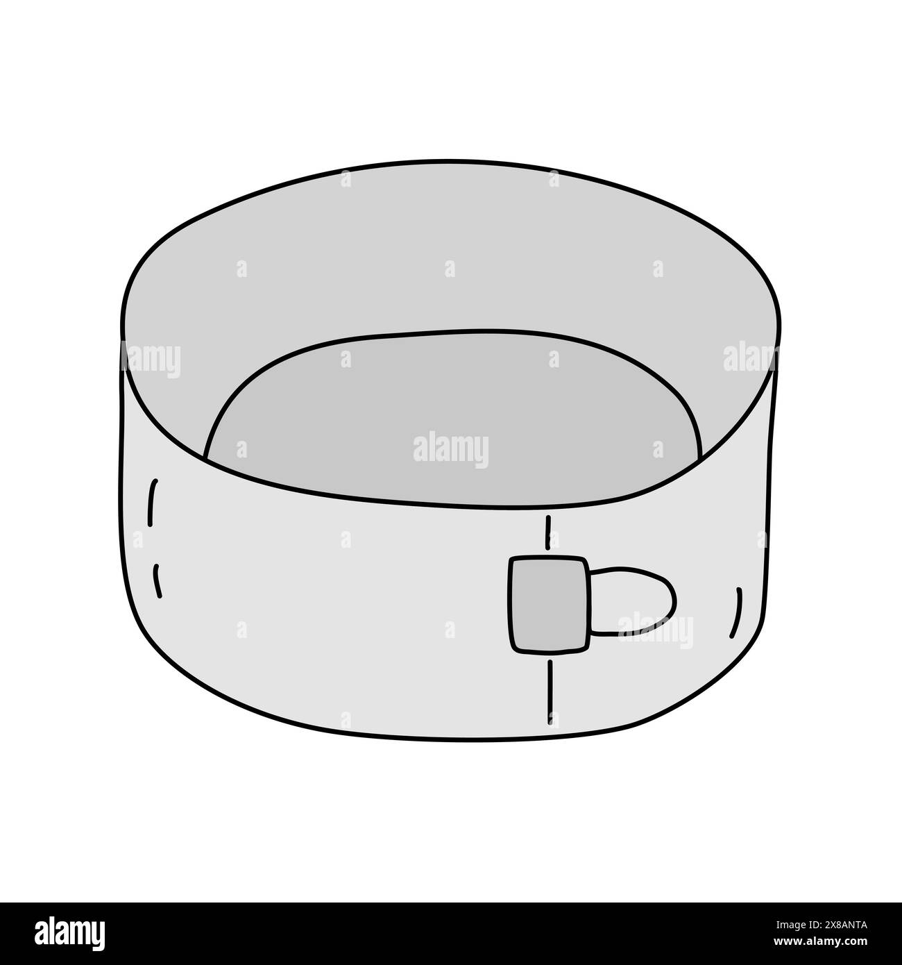 Plat de cuisson rond en métal pour gâteau ou plat Springform avec côtés amovibles, élément de conception de cuisine de cuisson ou de cuisson, illustration vectorielle Illustration de Vecteur Plat de cuisson rond en métal pour gâteau ou plat Springform avec côtés amovibles, élément de conception de cuisine de cuisson ou de cuisson, illustration vectorielle Illustration de Vecteur