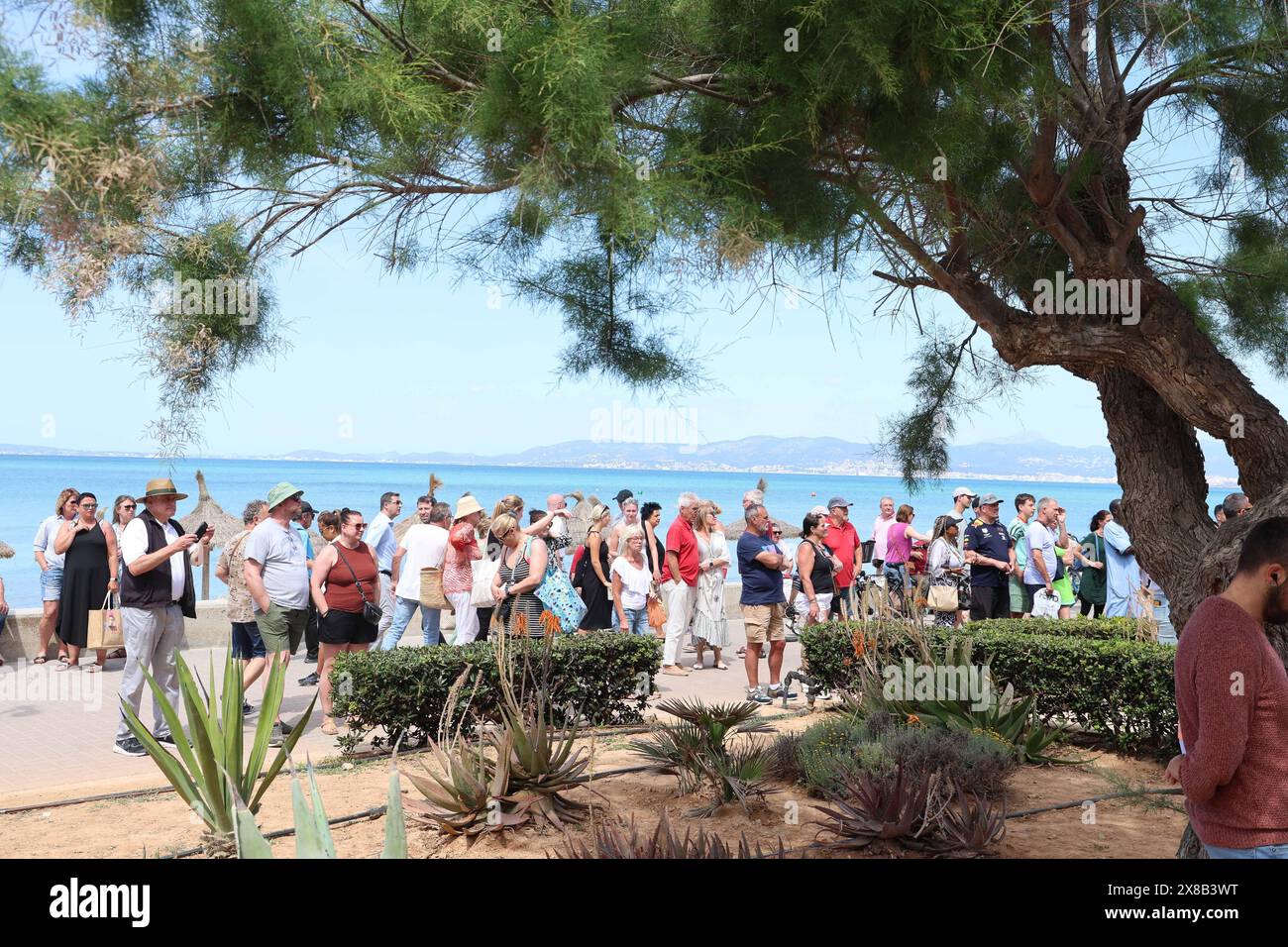 Hauseinsturz in El Arenal, Medusa-Beach-Club, Vier Tote, 24.05.24, Copyright : xEibner-Pressefoto/joergxNiebergax EP JNL Banque D'Images