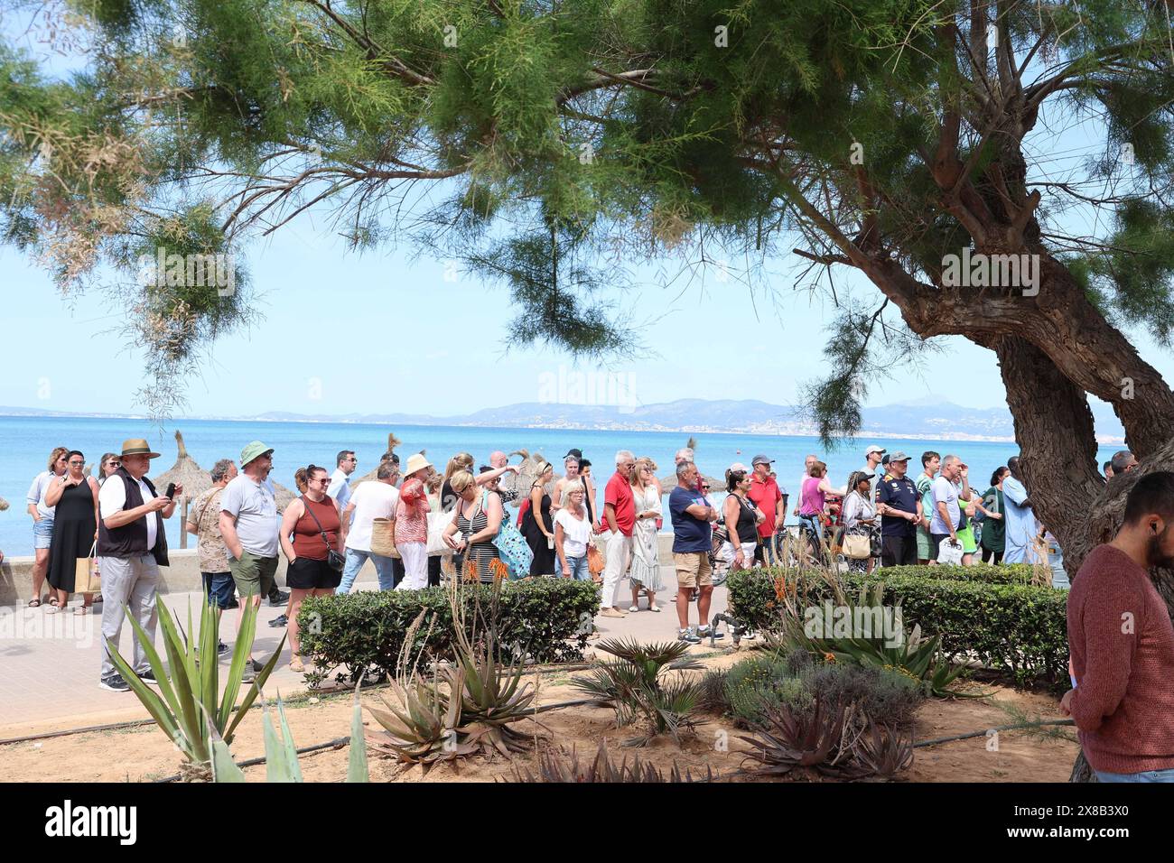 Hauseinsturz in El Arenal, Medusa-Beach-Club, Vier Tote, 24.05.24, Copyright : xEibner-Pressefoto/joergxNiebergax EP JNL Banque D'Images