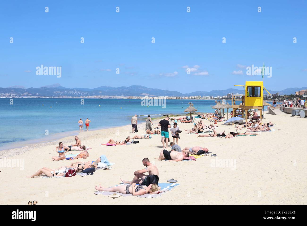 Hauseinsturz in El Arenal, Medusa-Beach-Club, Vier Tote, 24.05.24, Copyright : xEibner-Pressefoto/joergxNiebergax EP JNL Banque D'Images