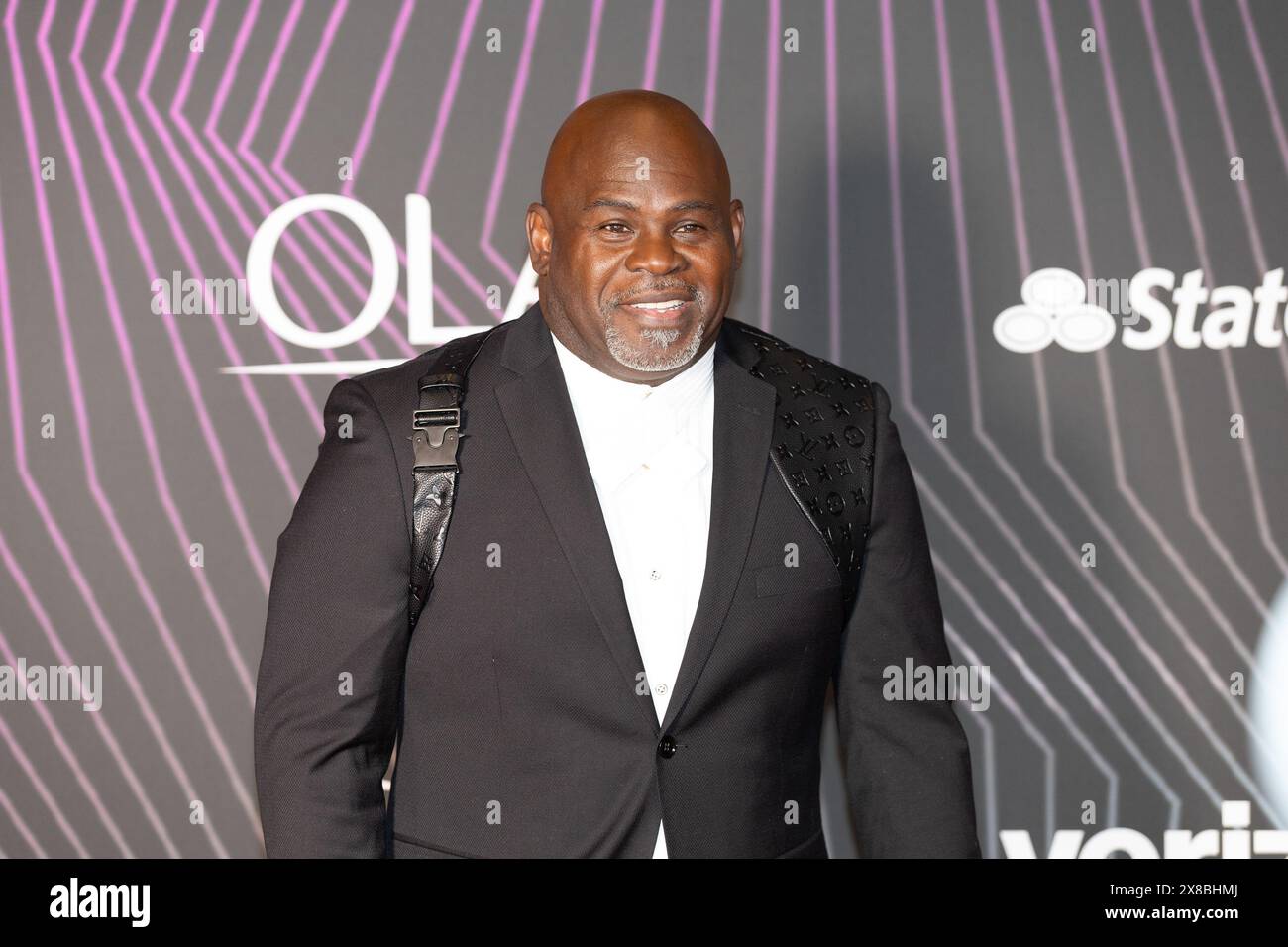 Atlanta, États-Unis. 18 mai 2024. David Mann assiste à la 9e édition annuelle des Black Music Honors au Cobb Energy Performing Arts Centre le 18 mai 2024 à Atlanta, Géorgie. (Photo de Lawrence Cooper/Sipa USA) crédit : Sipa USA/Alamy Live News Banque D'Images