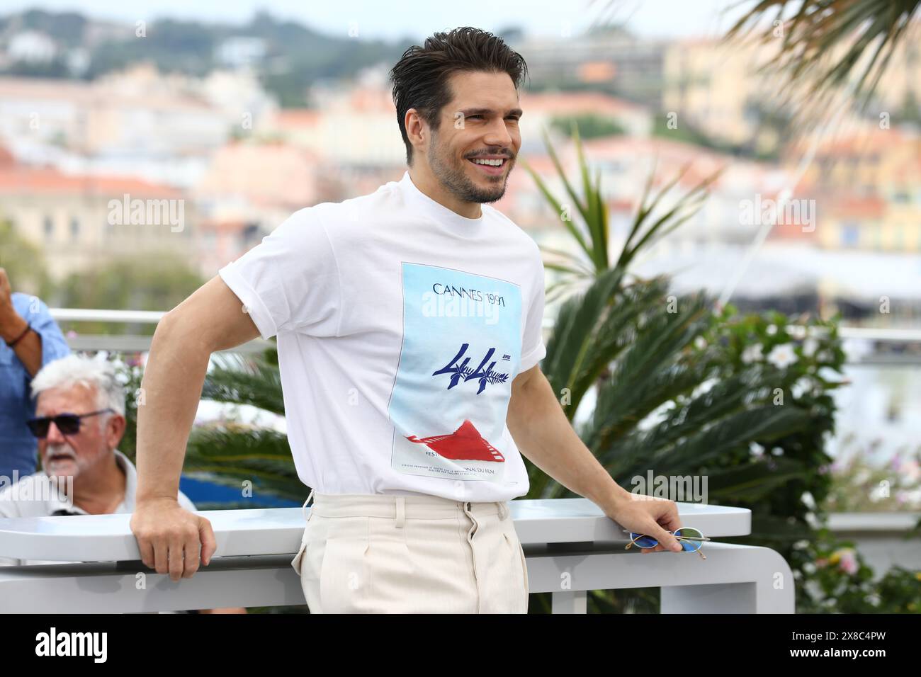 24 mai 2024, Cannes, Côte d'azur, France : FRANÇOIS CIVIL pose lors de la photocall 'Beating Hearts' au 77e Festival annuel de Cannes au Palais des Festivals de Cannes, France (crédit image : © Mickael Chavet/ZUMA Press Wire) USAGE ÉDITORIAL SEULEMENT! Non destiné à UN USAGE commercial ! Banque D'Images