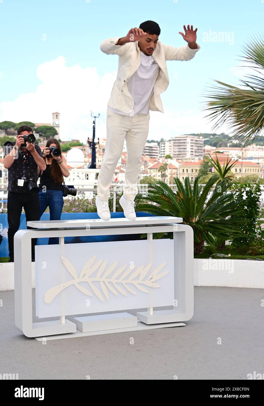 Iago Xavier Photocall du film 'Motel Destino' 77ème Festival de Cannes 23 mai 2024 crédit:Jacky Godard/Photo12 Banque D'Images