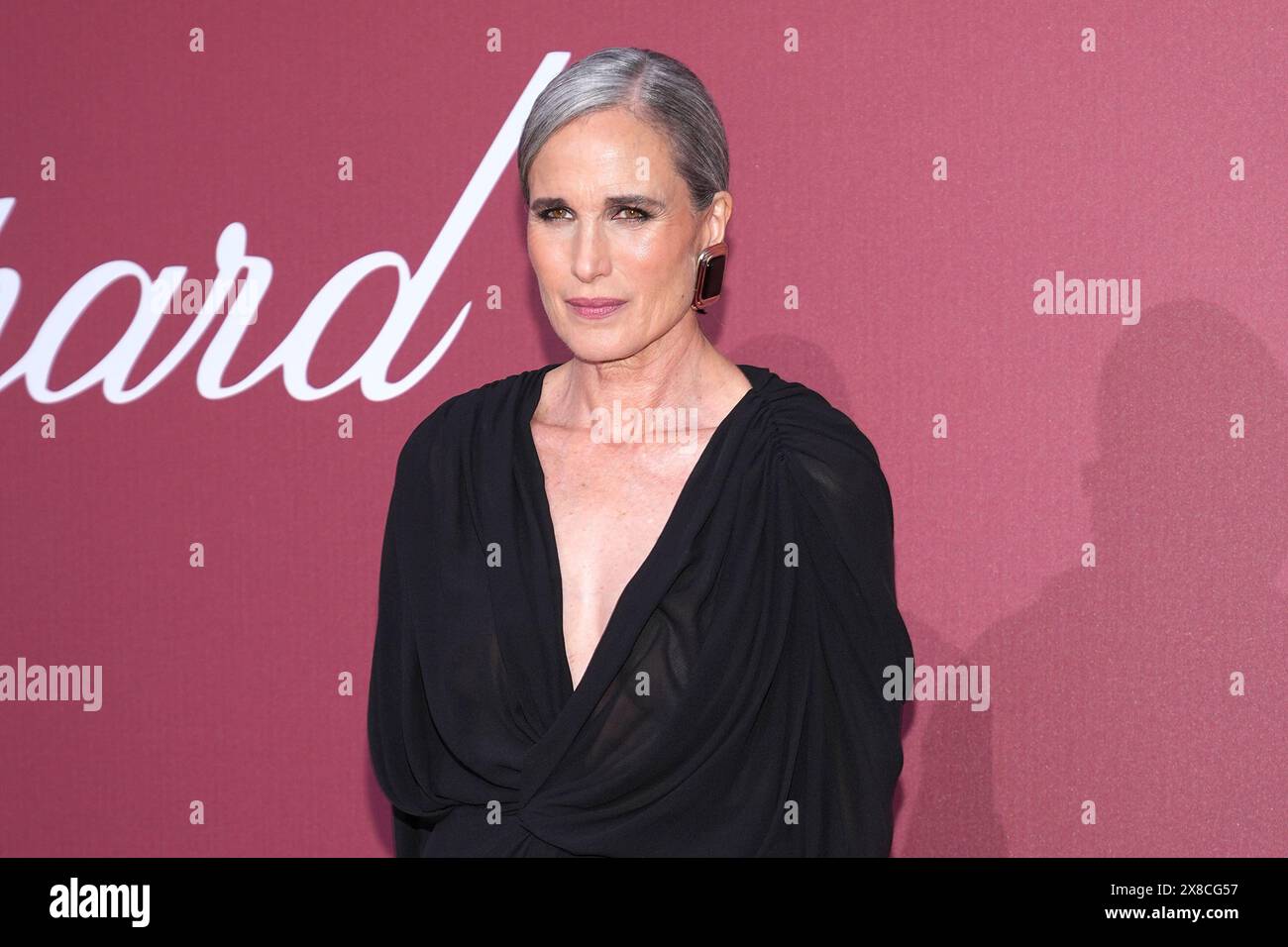 Andie MacDowell BEI der amfAR Gala am 23.05.2024 im Rahmen vom 77. Festival du film à Cannes Banque D'Images