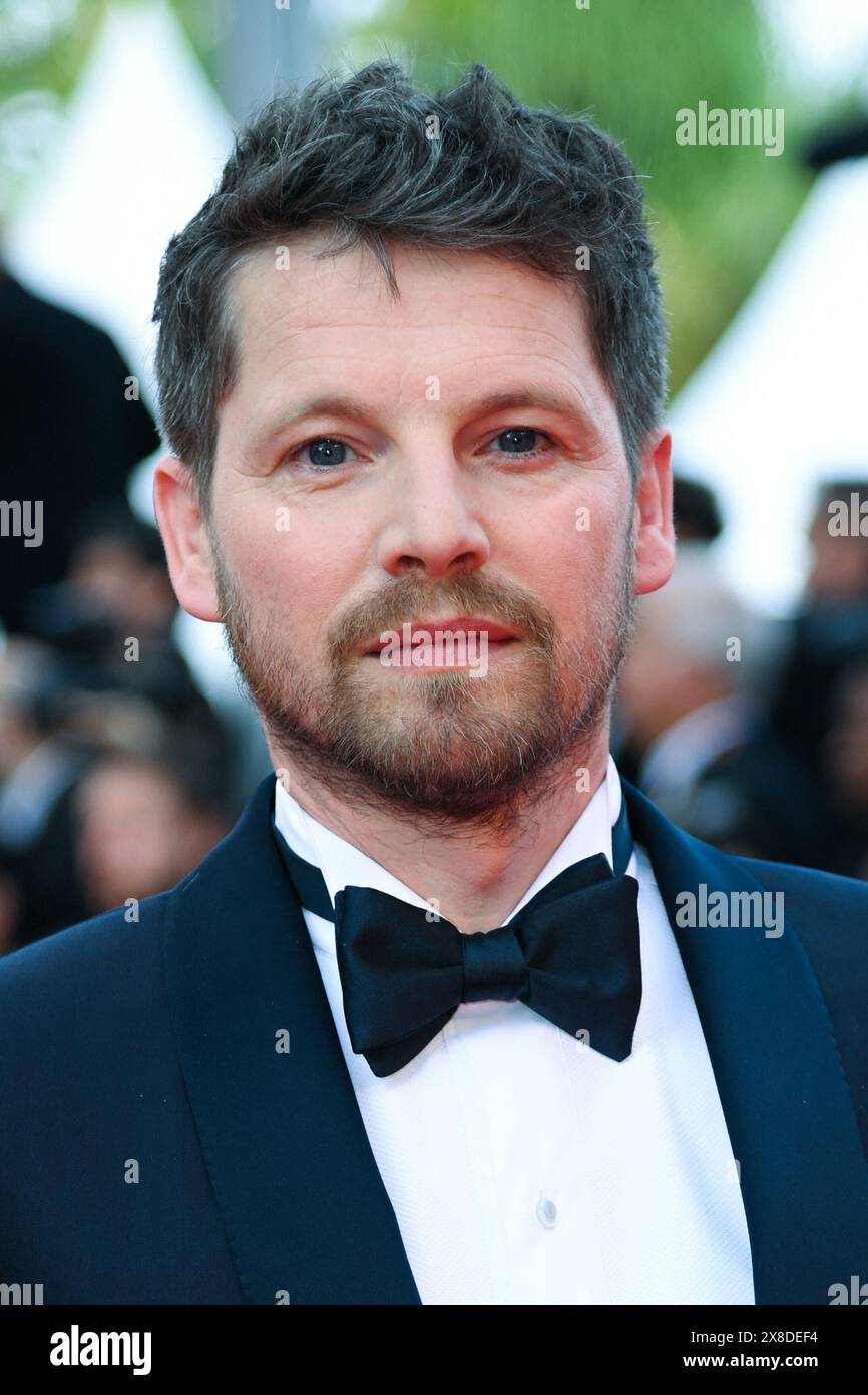 Pierre Deladonchamps présent à la première de la plus ancienne des marchandises dans le cadre du 77e Festival International du film de Cannes à Cannes, France, le 24 mai 2024. Photo Aurore MARECHAL/ABACAPRESS. COM Banque D'Images