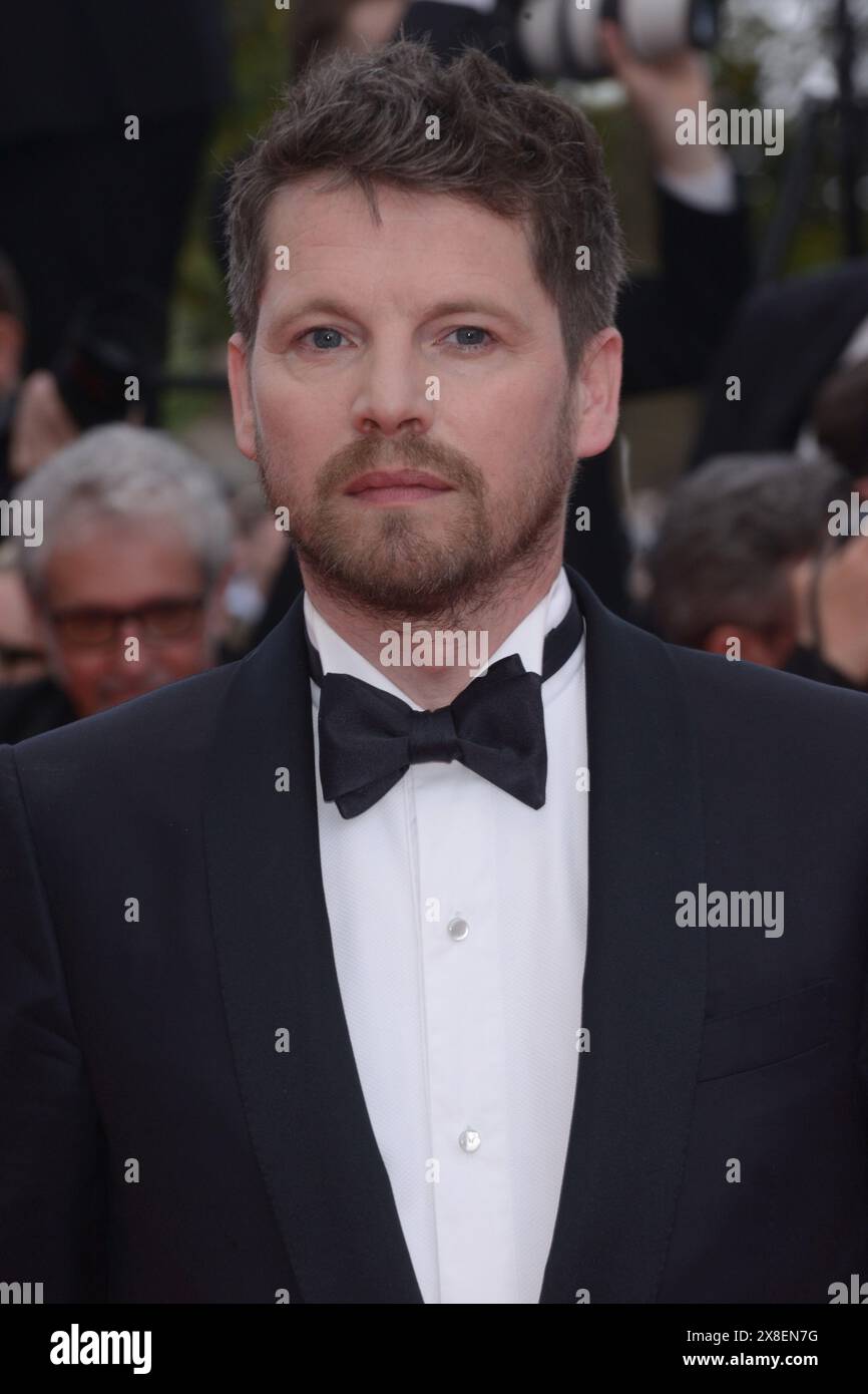 24 mai 2024, Cannes, France : CANNES, FRANCE - 24 MAI : Pierre Deladonchamps assiste au tapis rouge de la plus ancienne des marchandises au 77e Festival de Cannes au Palais des Festivals le 24 mai 2024 à Cannes, France (crédit image : © Frederick Injimbert/ZUMA Press Wire) USAGE ÉDITORIAL EXCLUSIF ! Non destiné à UN USAGE commercial ! Banque D'Images