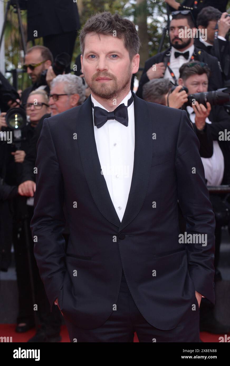 24 mai 2024, Cannes, France : CANNES, FRANCE - 24 MAI : Pierre Deladonchamps assiste au tapis rouge de la plus ancienne des marchandises au 77e Festival de Cannes au Palais des Festivals le 24 mai 2024 à Cannes, France (crédit image : © Frederick Injimbert/ZUMA Press Wire) USAGE ÉDITORIAL EXCLUSIF ! Non destiné à UN USAGE commercial ! Banque D'Images