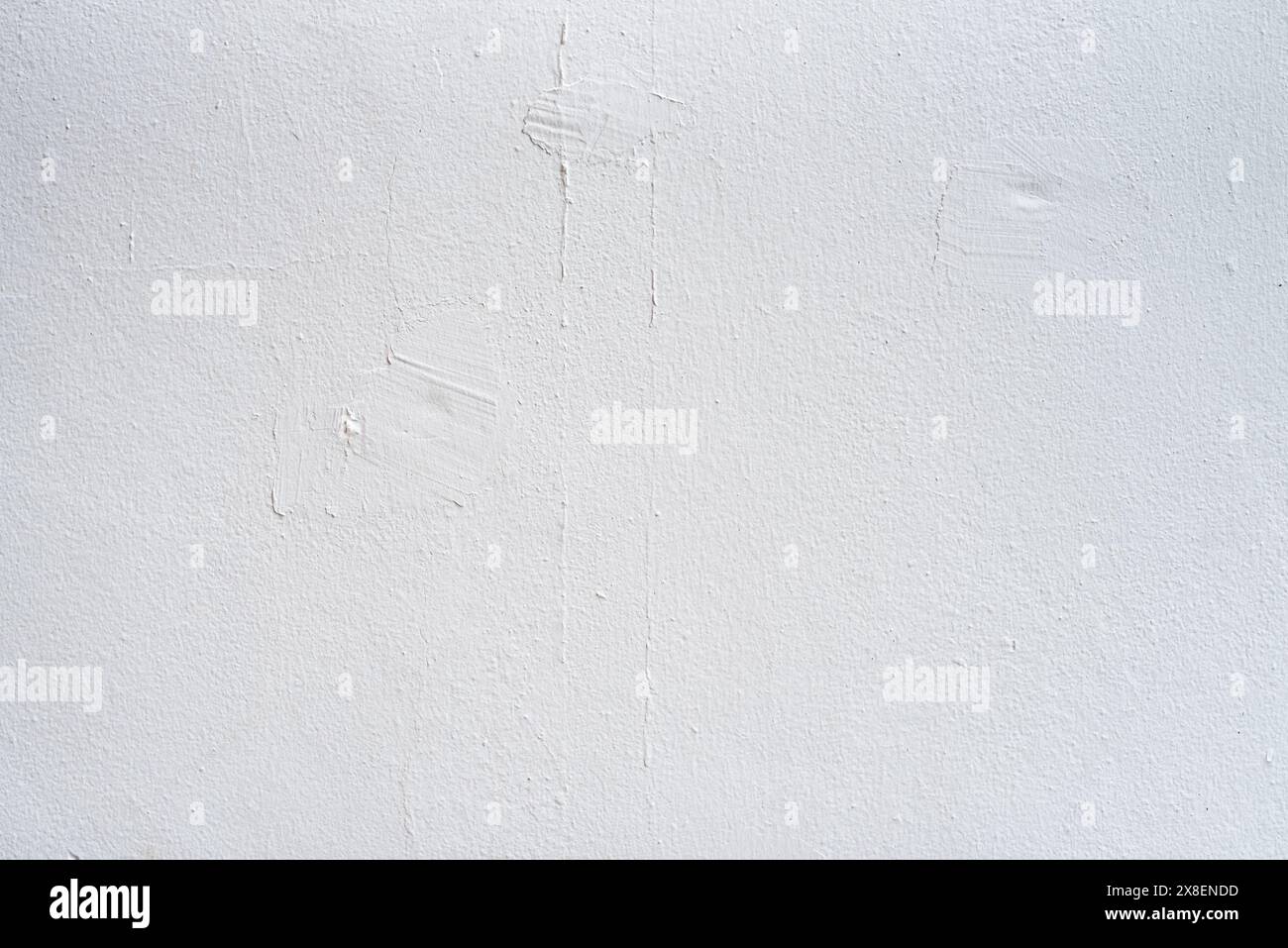 Gros plan de texture de mur de ciment blanc Banque D'Images