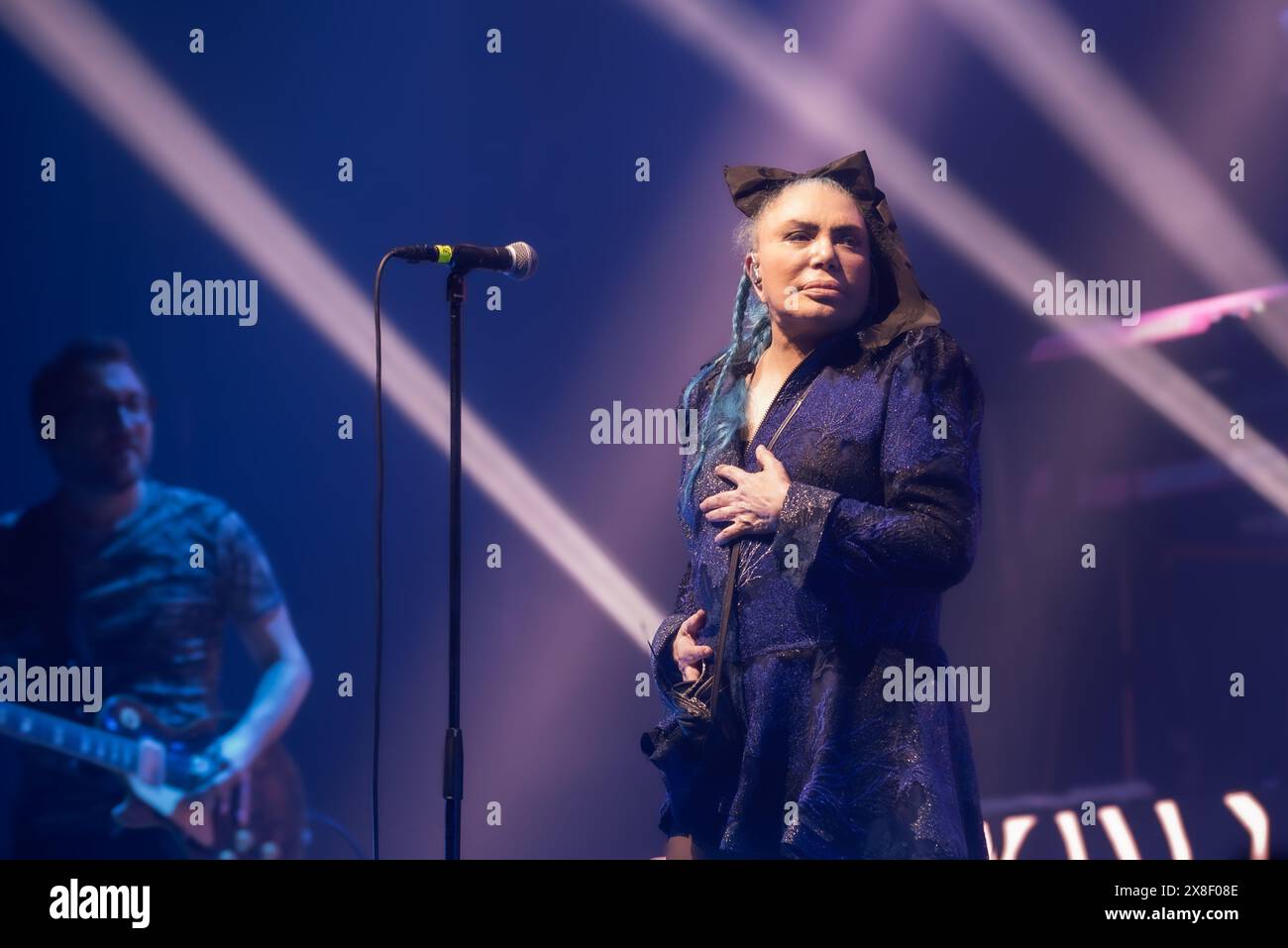 Loredana Bertè in Concerto al Teatro Colosseo di Torino il 24 Maggio 2024 - foto di Luca Moschini Banque D'Images