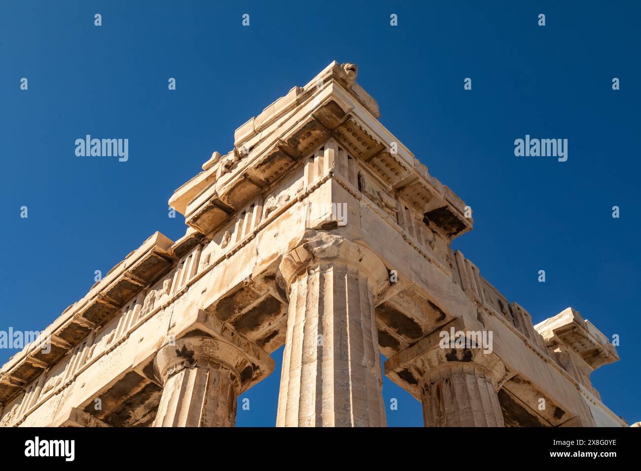 L'Acropole, Athènes, Grèce, Europe. Banque D'Images