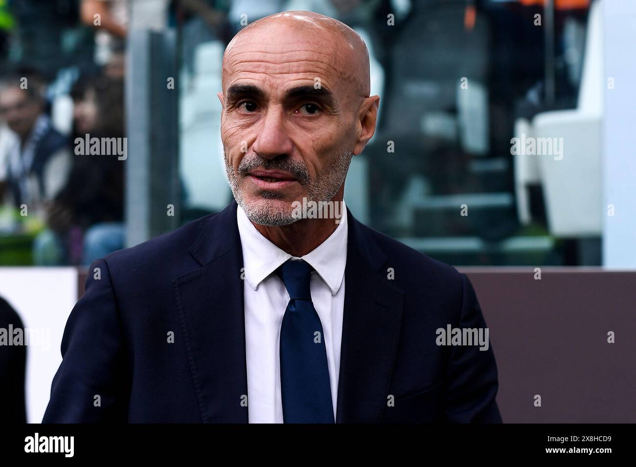 Turin, Italie. 25 mai 2024. Paolo Montero entraîneur-chef de la Juventus FC lors du match de Serie A entre la Juventus FC et l'AC Monza au stade de la Juventus à Turin (Italie), le 25 mai 2024. Crédit : Insidefoto di andrea staccioli/Alamy Live News Banque D'Images