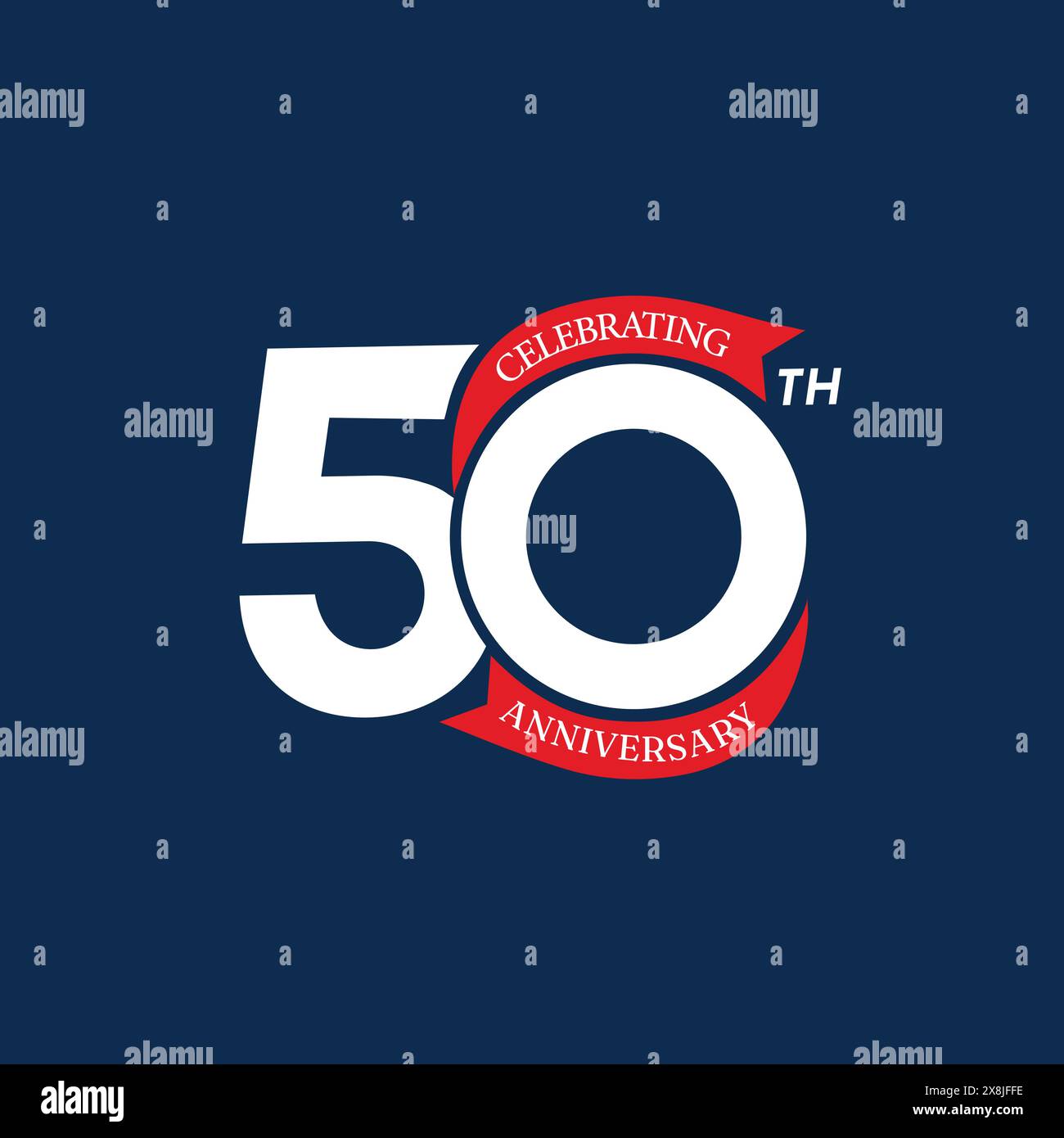 logotype vectoriel du 50e anniversaire. logo moderne couleur or anniversaire de 50 ans sur fond noir. emblème d'anniversaire de 50, bannière, salutation Illustration de Vecteur