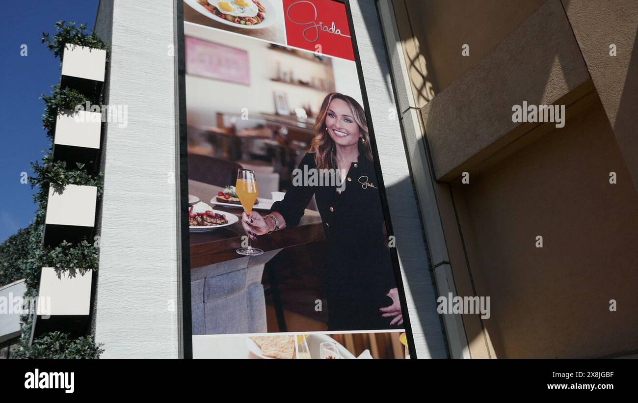 Las Vegas, Nevada, USA 15 mai 2024 Giada DeLaurentiis Restaurant au Cromwell Hotel & Casino sur Las Vegas Blvd, Las Vegas Strip le 15 mai 2024 à Las Vegas, Nevada, USA. Photo de Barry King/Alamy Stock photo Banque D'Images