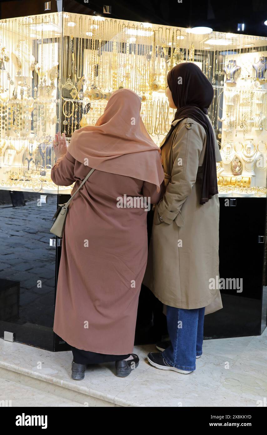 Acheter de l'or en Algérie Banque D'Images