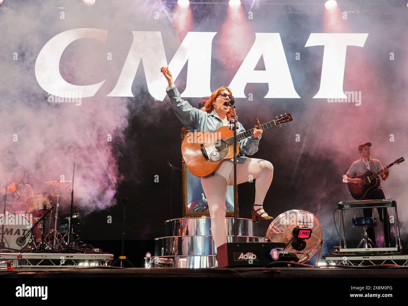 CMAT pendant le BBC Radio1 Big Weekend à Stockwood Park, Luton. Date de la photo : dimanche 26 mai 2024. Banque D'Images