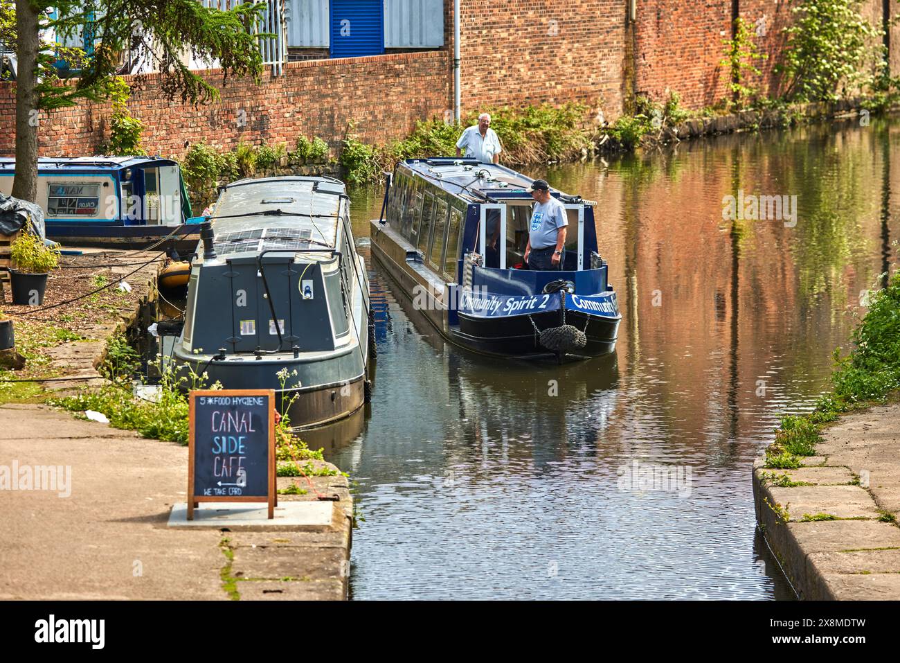 Tameside GTR Manchester Ashton-under-Lyne Portland Basin Area Banque D'Images