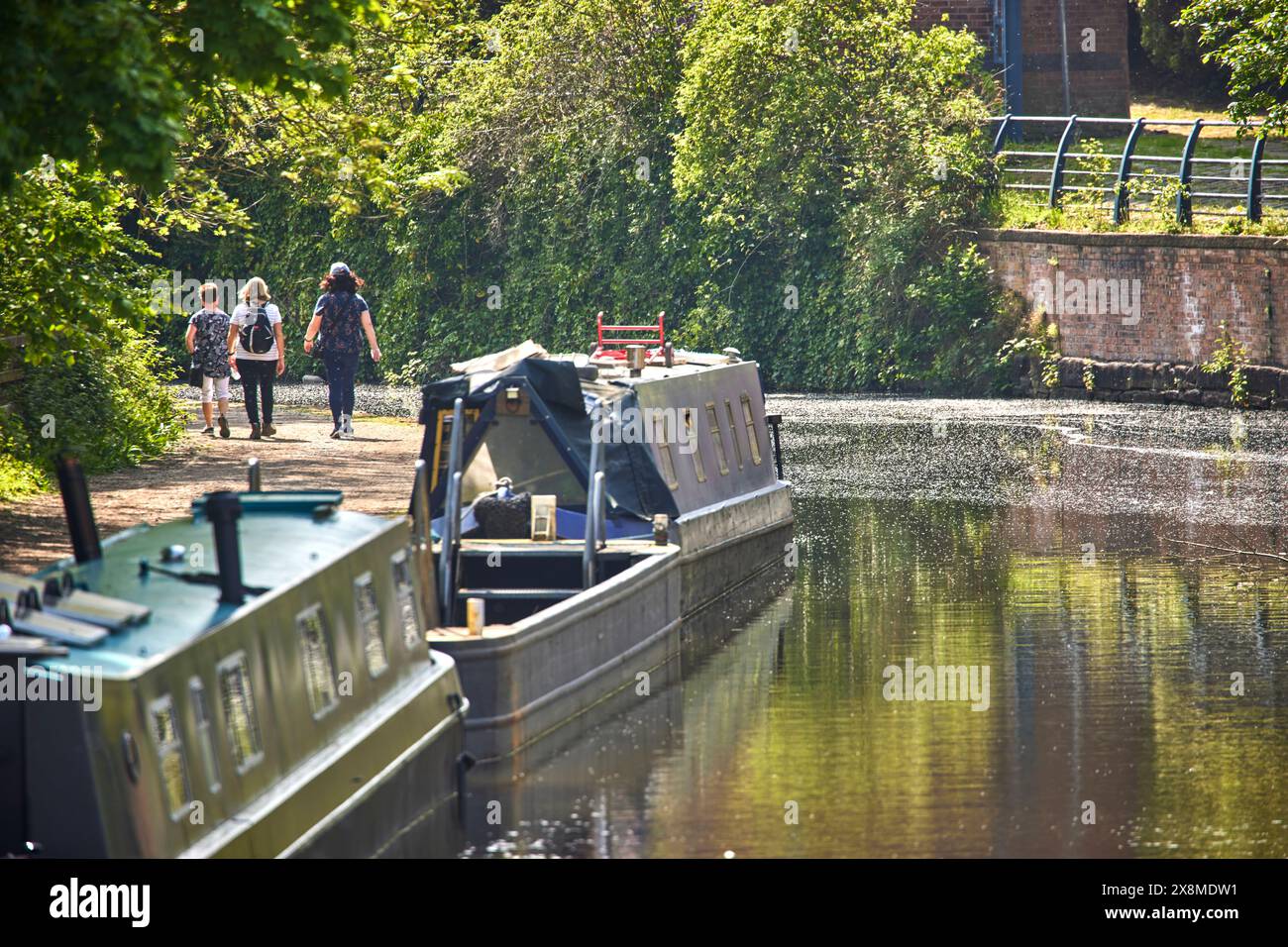 Tameside GTR Manchester Ashton-under-Lyne Portland Basin Area Banque D'Images