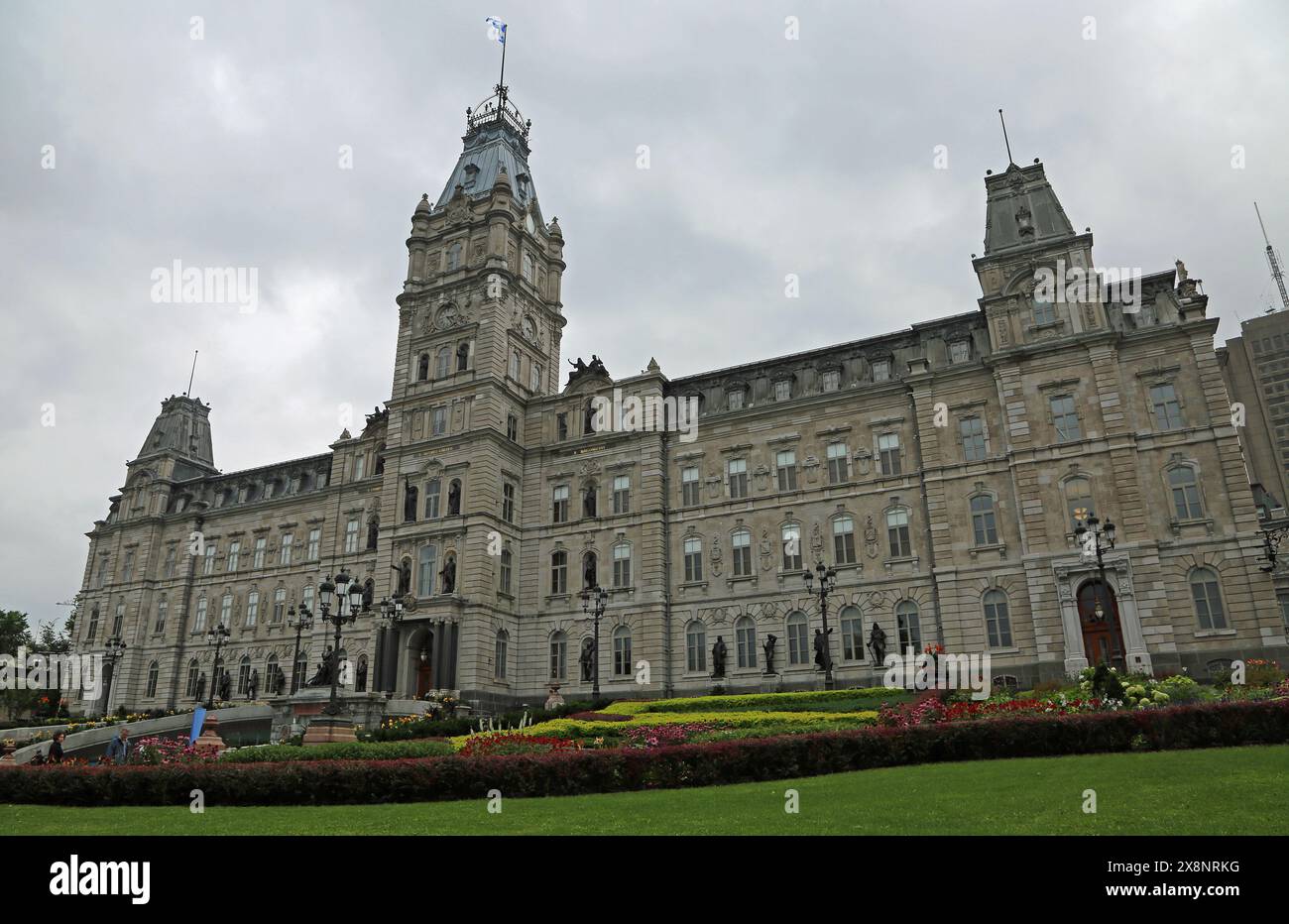 Le Parlement - Québec, Canada Banque D'Images