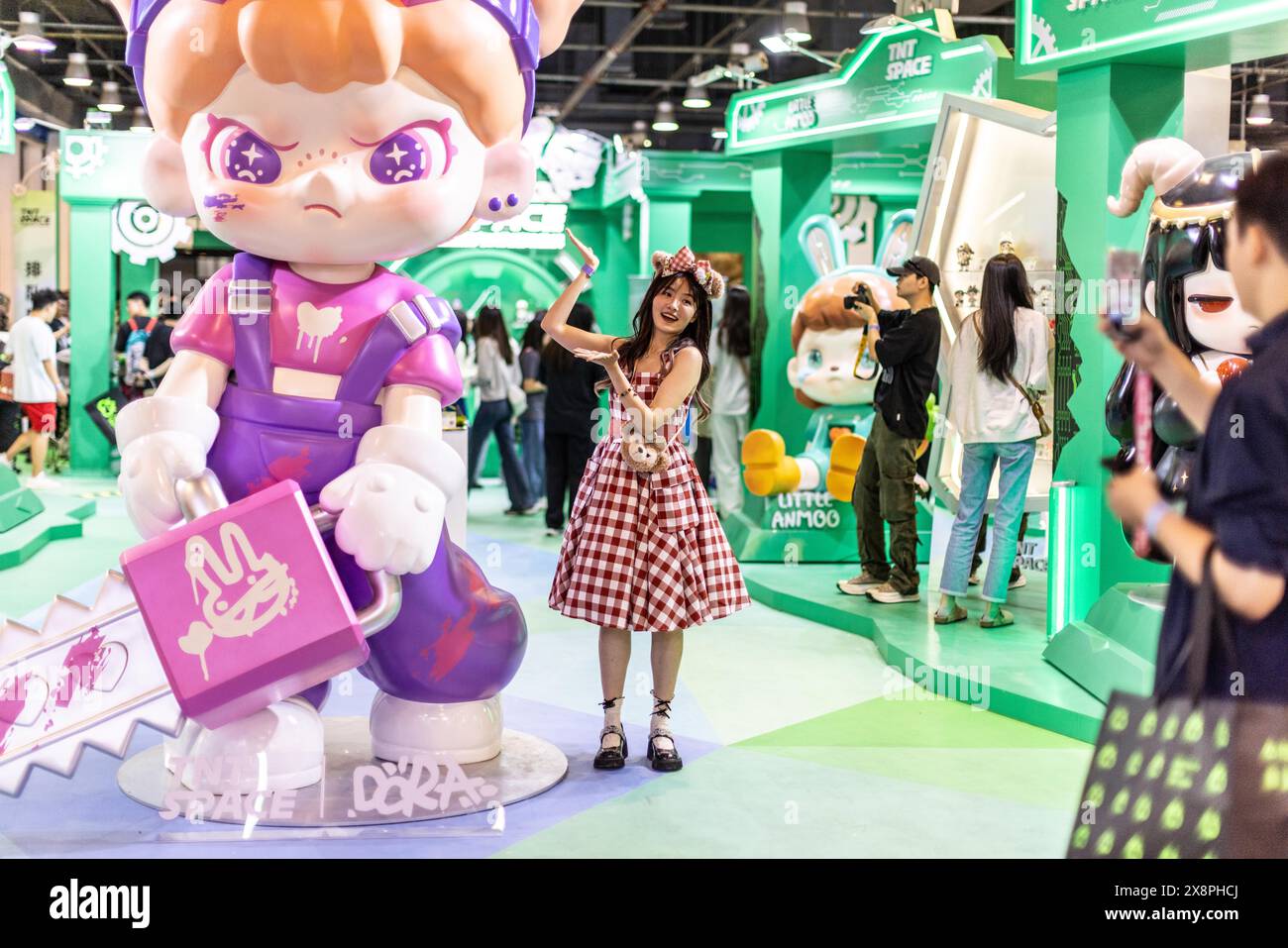 L'exposition Toy Heart Expo 2024 ouvre à Pékin, en Chine. 24 mai 2024. (Photo de ChinaImages/Sipa USA) crédit : Sipa US/Alamy Live News Banque D'Images