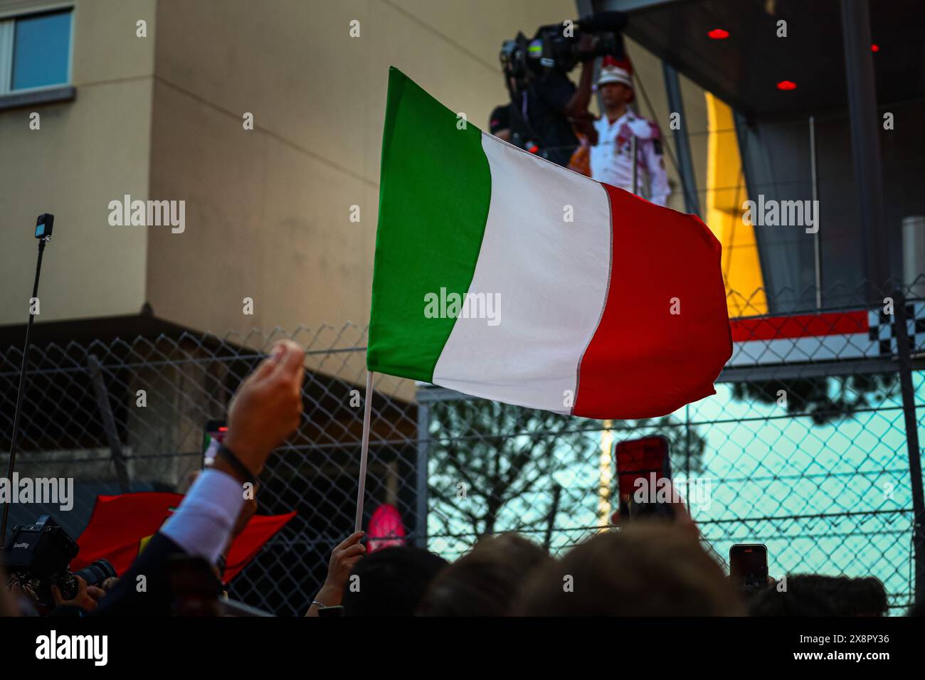 Monaco, Principauté de Monaco. 26 mai 2024. Drapeau lors du GP de Monaco, 23-26 mai 2024 Montecarlo, championnat du monde de formule 1 2024. Crédit : Agence photo indépendante/Alamy Live News Banque D'Images