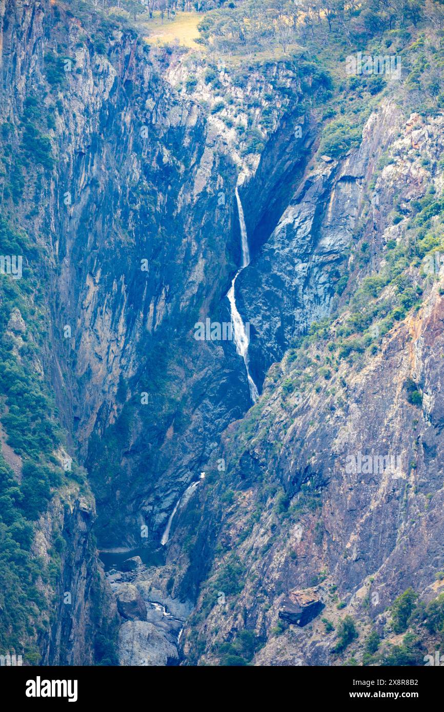 Chutes d'eau Chandler dans le parc national Oxley Rivers, Nouvelle-Galles du Sud, Australie Banque D'Images