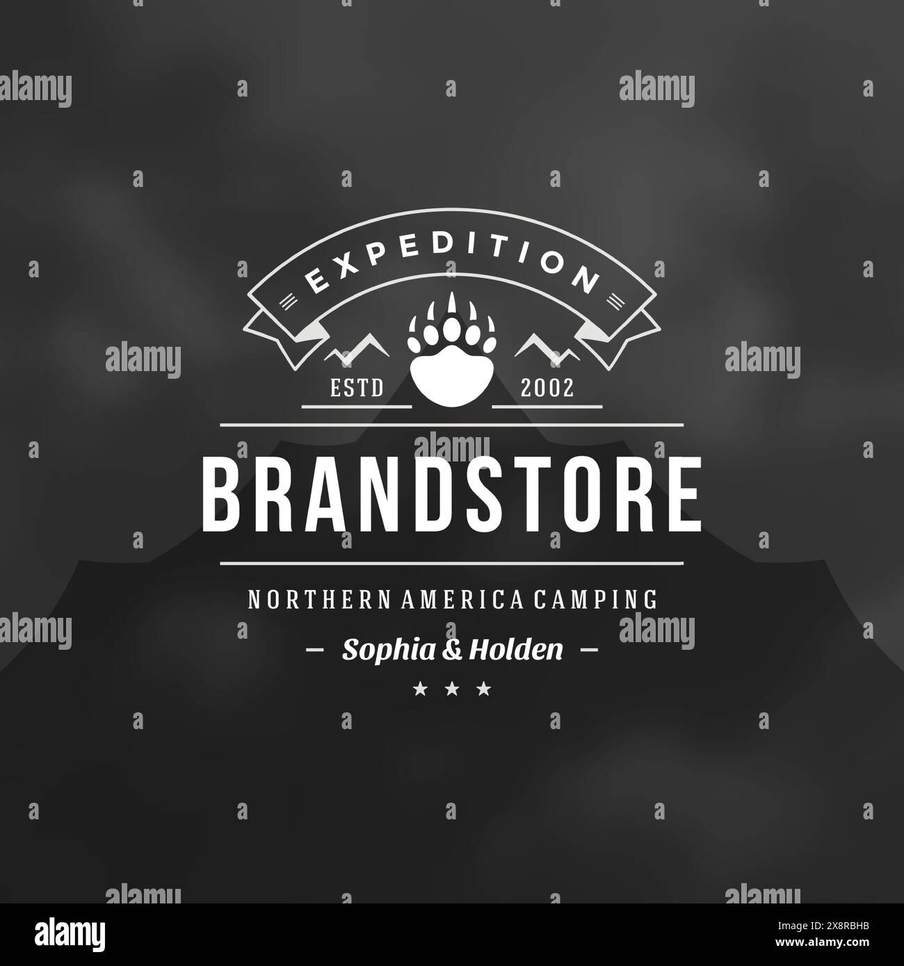 Illustration vectorielle de l'emblème du logo de la piste d'ours. Expédition d'aventure en plein air, chemise de silhouette de tête d'ours, timbre d'impression. Design de badge typographie vintage. Illustration de Vecteur Illustration vectorielle de l'emblème du logo de la piste d'ours. Expédition d'aventure en plein air, chemise de silhouette de tête d'ours, timbre d'impression. Design de badge typographie vintage. Illustration de Vecteur