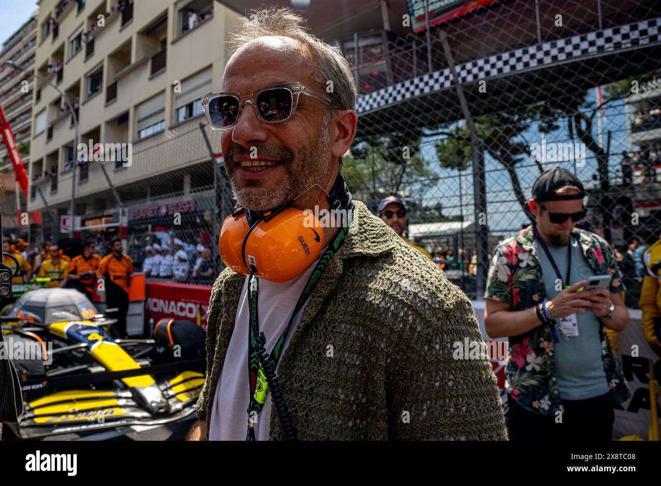 Monte Carlo, Monaco, 27 mai 2024, Tommy Hilfiger, créateur de mode présent lors de la course Day, manche 08 du championnat de formule 1 2024. Crédit : Michael Potts/Alamy Live News Banque D'Images