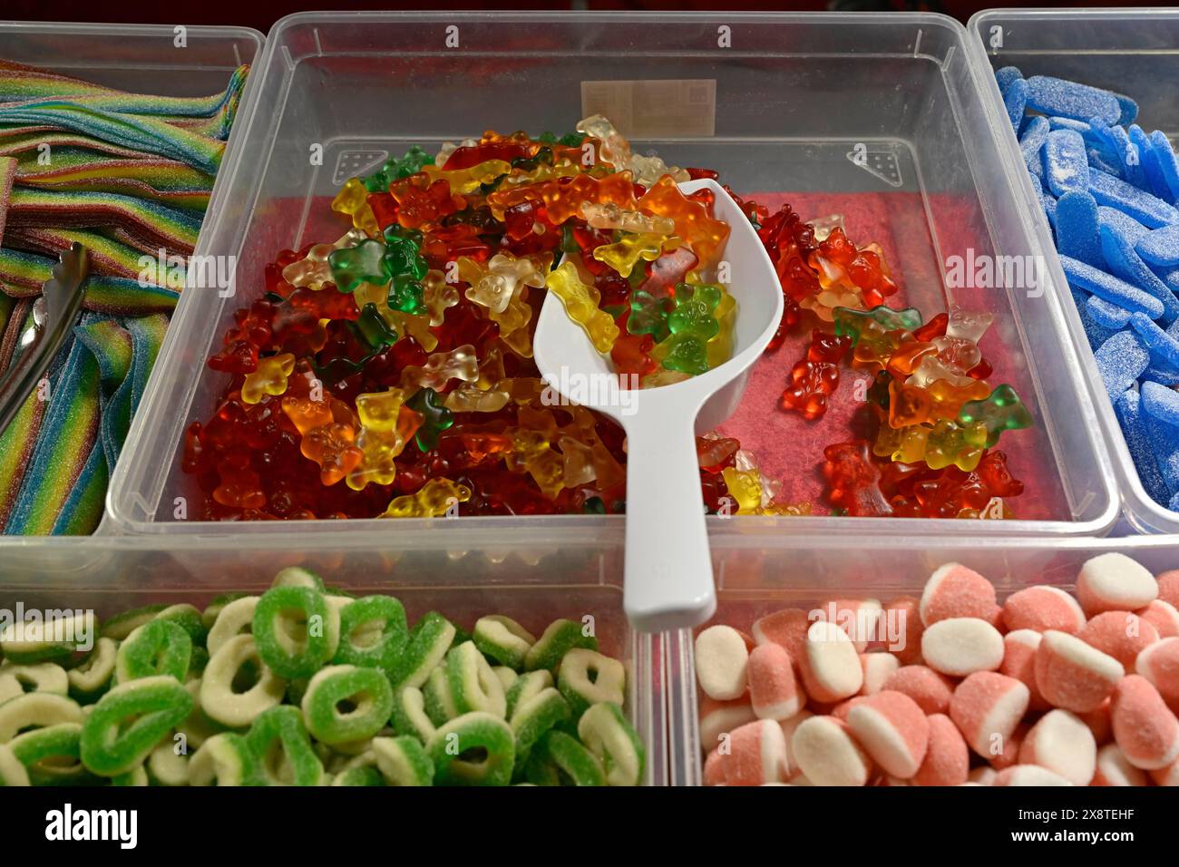 Sweets Gummy Bears Banque D'Images