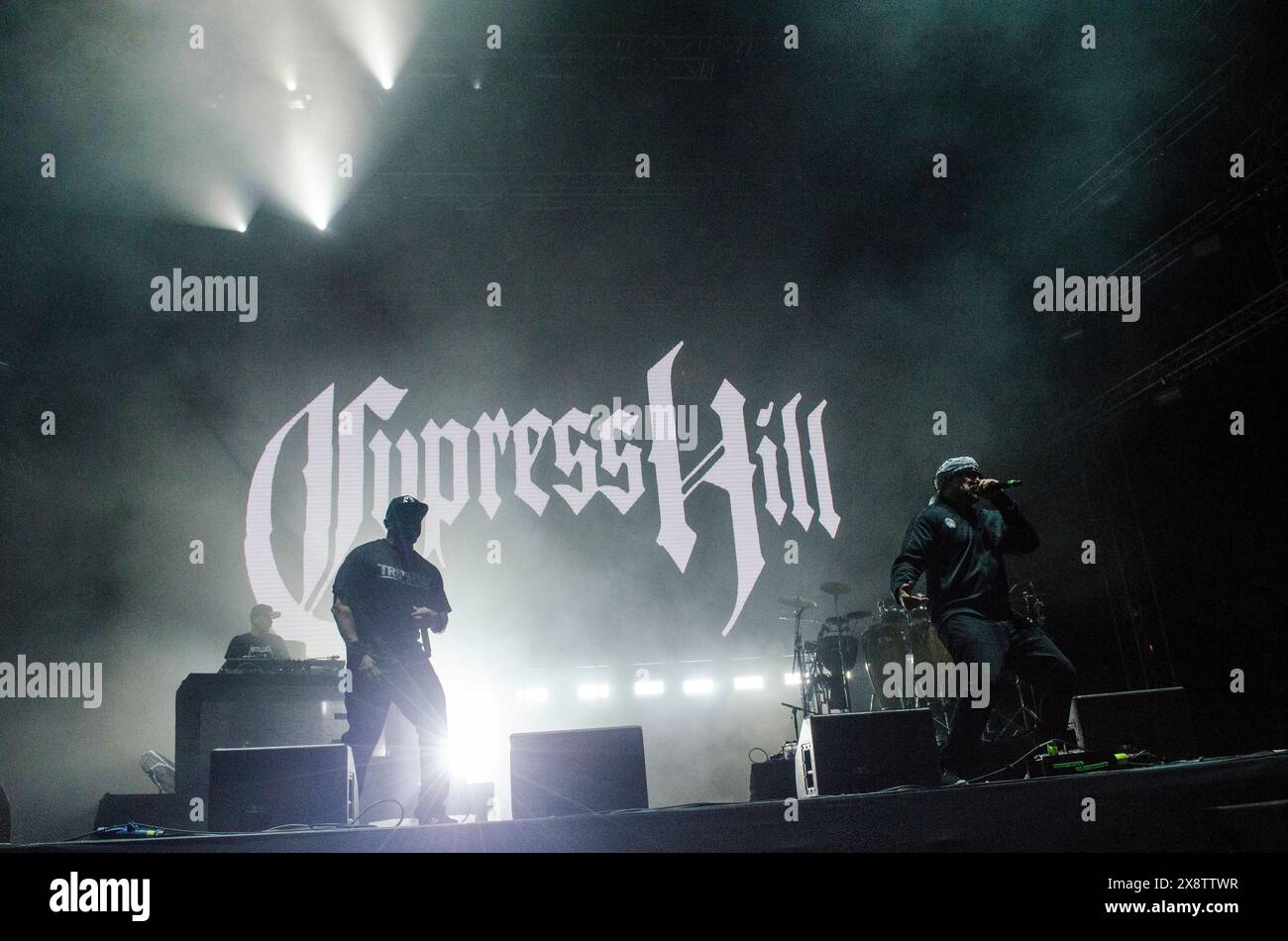 Cypress Hill se produisant au Release Athens Festival à Plateia Nerou / Grèce, juin 2019 Banque D'Images