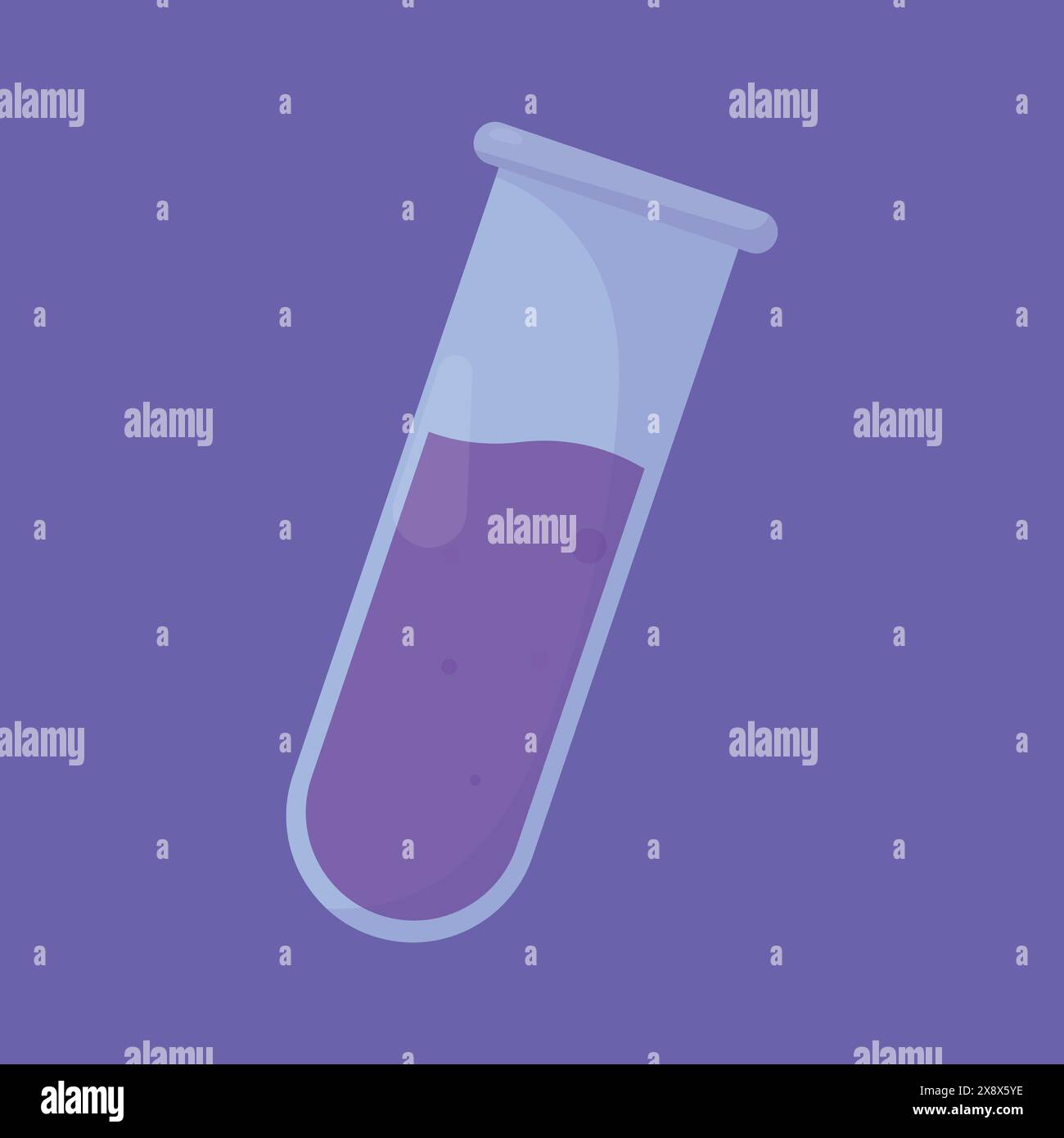 Icône tube à essai icône vecteur. illustration de l'icône de tube à essai de laboratoire. vecteur d'icône d'appareil de laboratoire de chimie Illustration de Vecteur