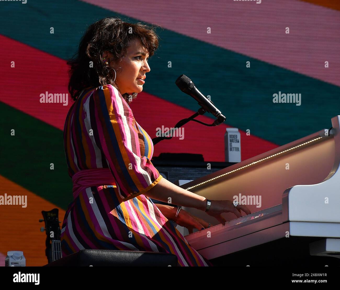 Napa, États-Unis. 26 mai 2024. Norah Jones se produit en concert lors de BottleRock 2024 à Napa Valley Expo le 26 mai 2024 à Napa, Californie. Photo : C Flanigan/imageSPACE crédit : Imagespace/Alamy Live News Banque D'Images