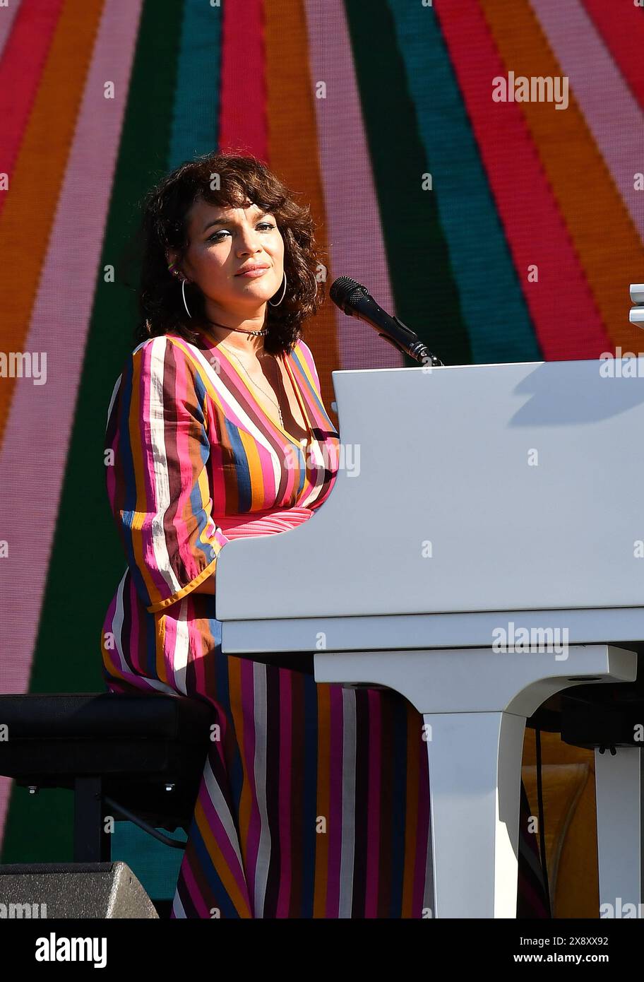 Napa, États-Unis. 26 mai 2024. Norah Jones se produit en concert lors de BottleRock 2024 à Napa Valley Expo le 26 mai 2024 à Napa, Californie. Photo : C Flanigan/imageSPACE/SIPA USA crédit : SIPA USA/Alamy Live News Banque D'Images