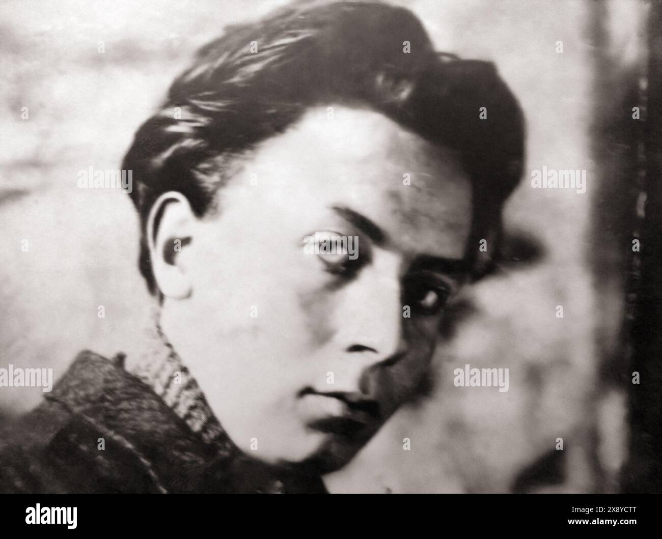 Peintre français Robert Delaunay, portrait, v. 1912 Banque D'Images