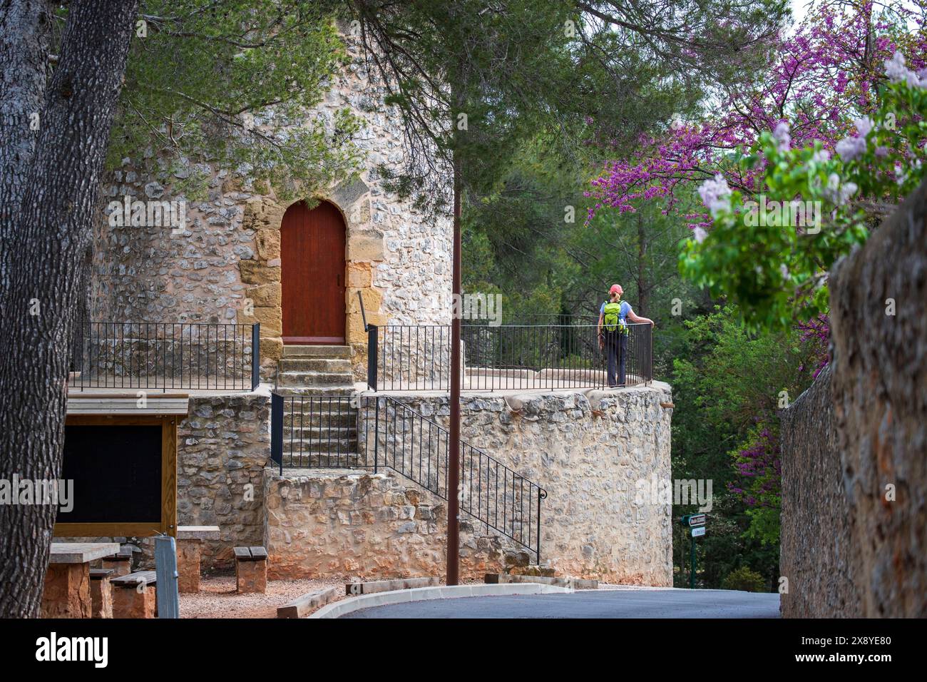 France, Bouches-du-Rhône, pays d'Aix, Grand site Sainte-victoire, le Tholonet, moulin de Cézanne Banque D'Images