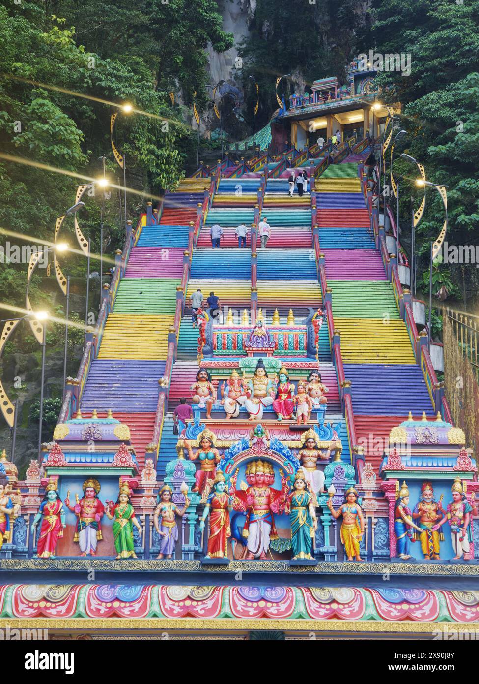 Batsu Caves Hindu Temple Kuala Lumpur Malaisie, se Asie TV000703 Banque D'Images