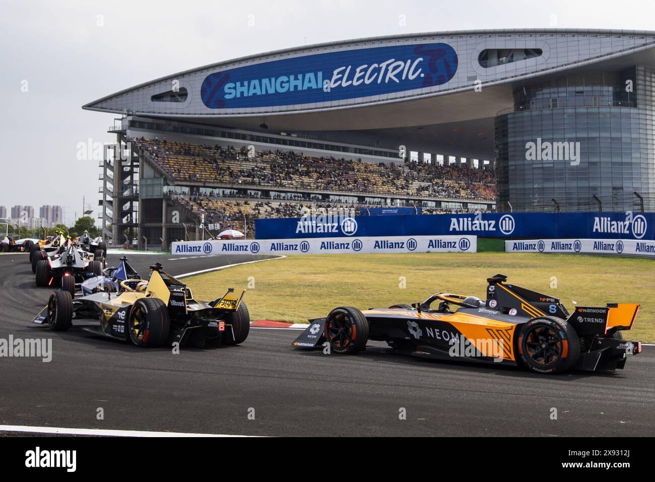 28 lors de l'ePrix de Shanghai 2024, 8ème meeting du Championnat du monde ABB FIA de formule E 2023-24, sur le circuit international de Shanghai du 24 au 26 mai 2024 à Shanghai, Chine Banque D'Images