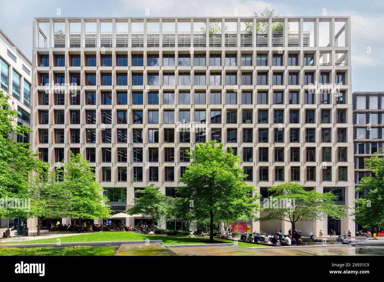 2 Pancras Square, King's Cross, Londres Banque D'Images