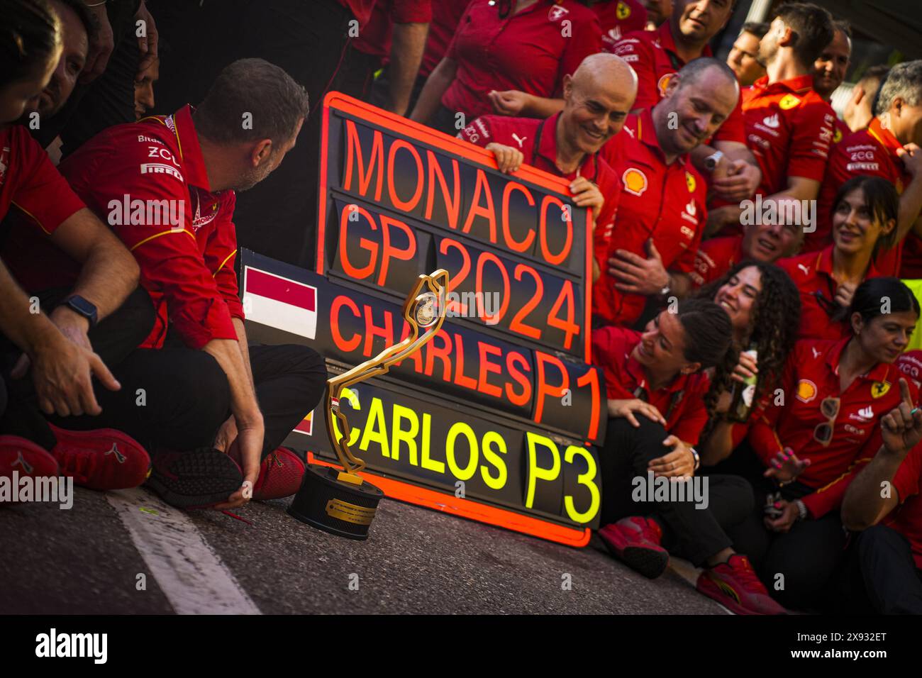 Lors du Grand Prix de formule 1 de Monaco 2024, 8ème manche du Championnat du monde de formule 1 2024 du 23 au 26 mai 2024 sur le circuit de Monaco, à Monaco Banque D'Images