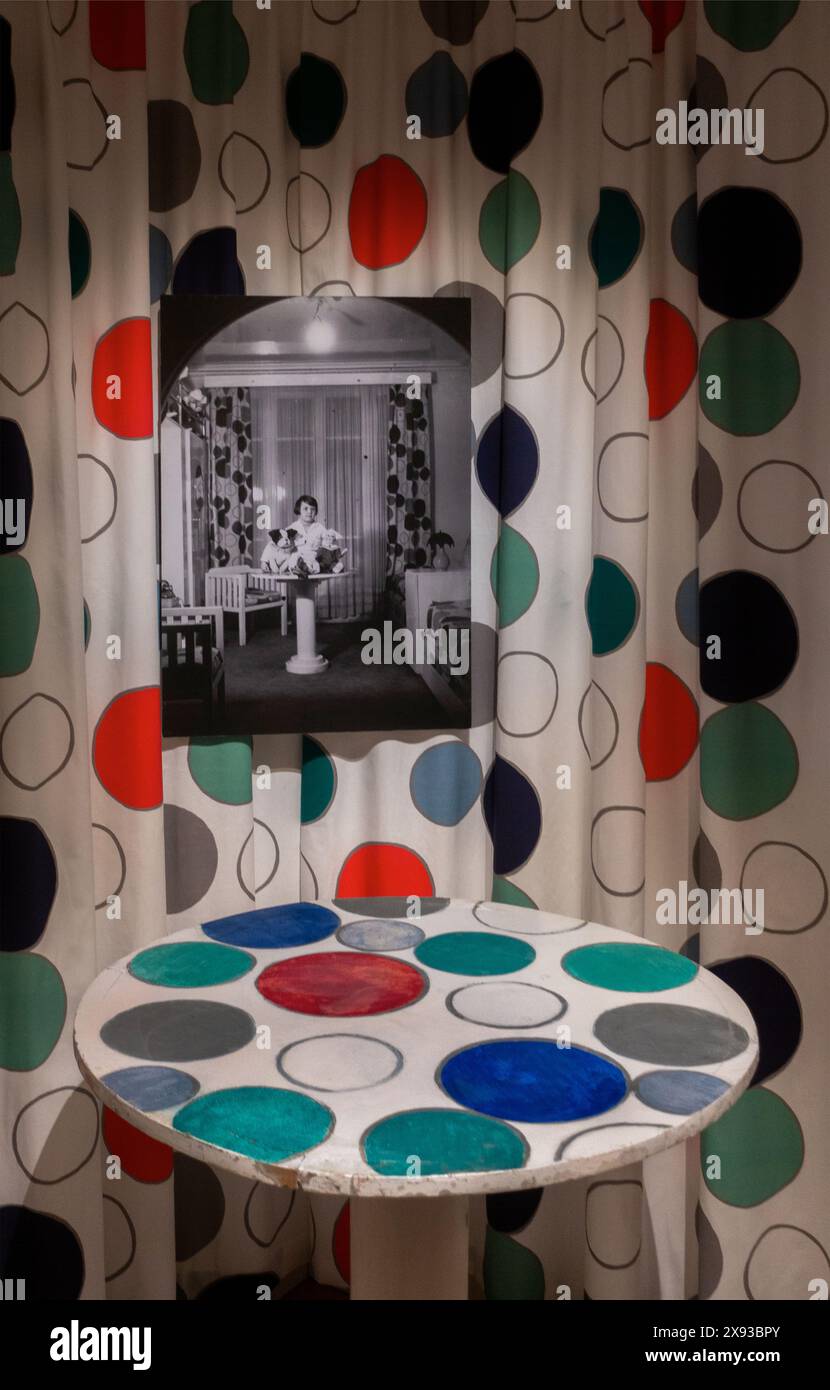 Exposition Sonia Delaunay à la galerie Bard Graduate Center à Manhattan NYC Banque D'Images