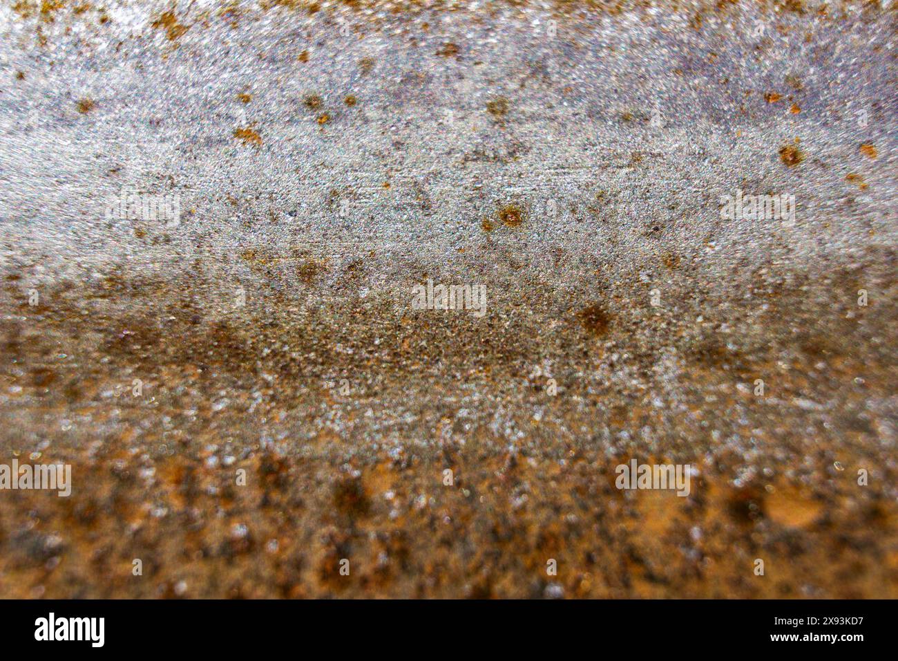 Substance brune et blanche gros plan Banque D'Images