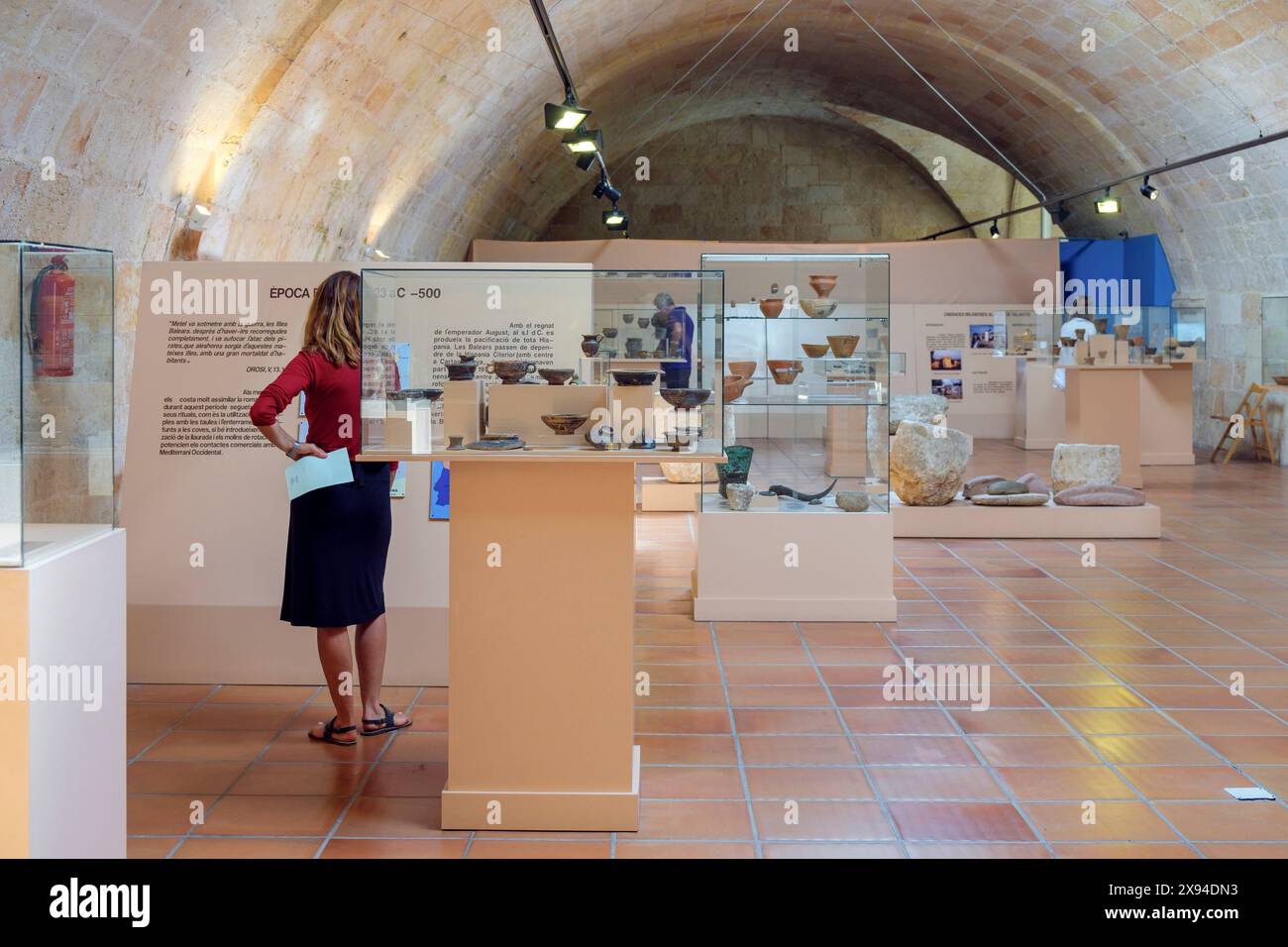 Musée municipal de Ciutadella, Bastió de sa font, Ciutadella, Minorque, Îles Baléares, Espagne Banque D'Images