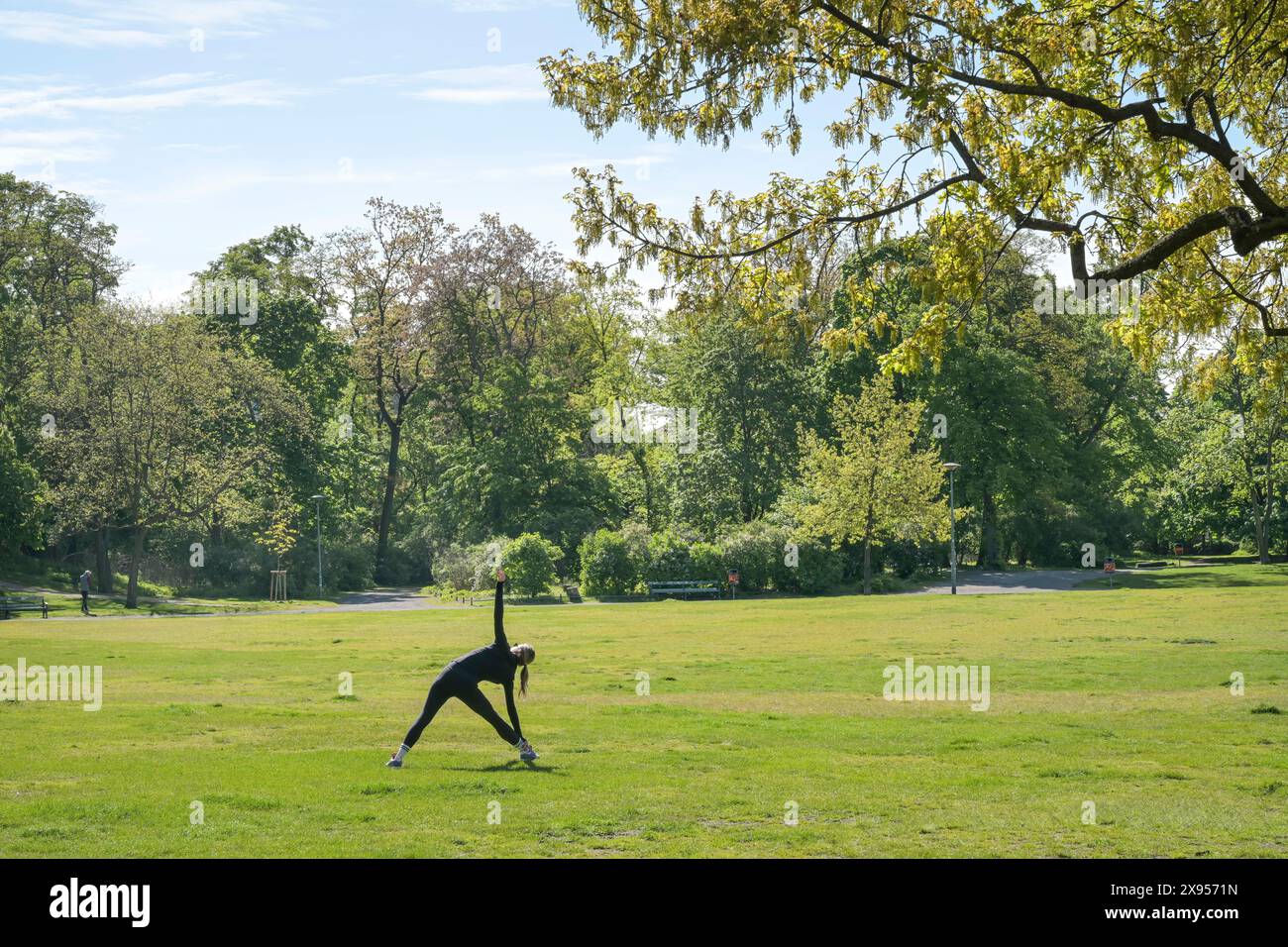 Preußenpark, Wilmersdorf, Charlottenburg-Wilmersdorf district, Berlin, Allemagne, Preußenpark, Wilmersdorf, Bezirk Charlottenburg-Wilmersdorf, Berlin, D. Banque D'Images