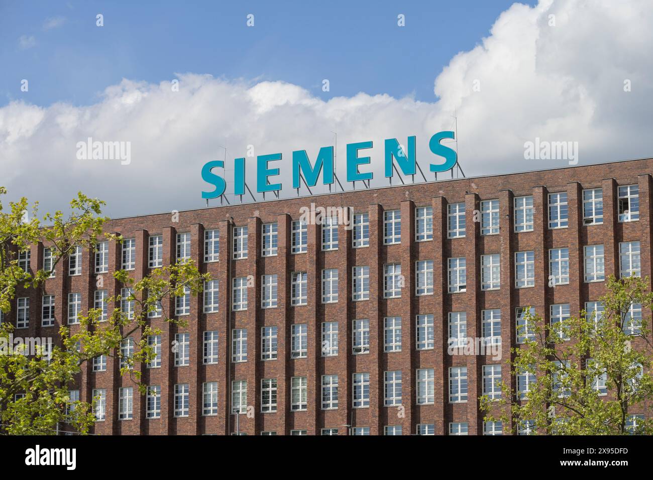 Siemens AG Dynamowerk, Wernerwerk, Nonnendammallee, Siemensstadt, Spandau, Berlin, Allemagne, Siemens AG Dynamowerk, Wernerwerk, Nonnendammallee, Siemen Banque D'Images