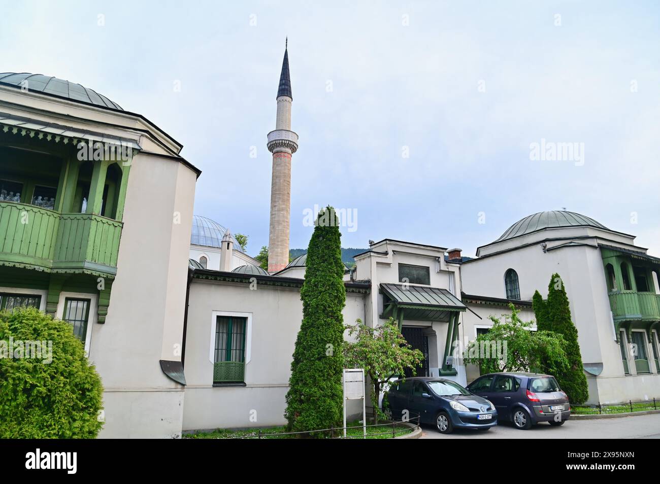 Mosquée bosniaque dans la ville de Sarajevo, Bosnie-Herzégovine Banque D'Images