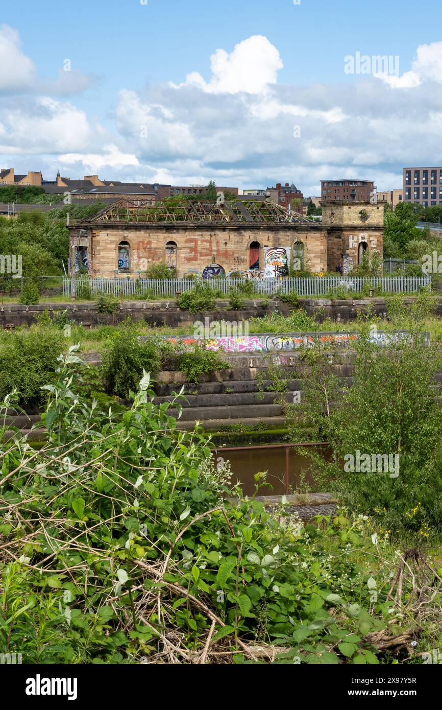 The Pump House, Govan Graving Docks, Govan, Glasgow, Écosse, ROYAUME-UNI Banque D'Images