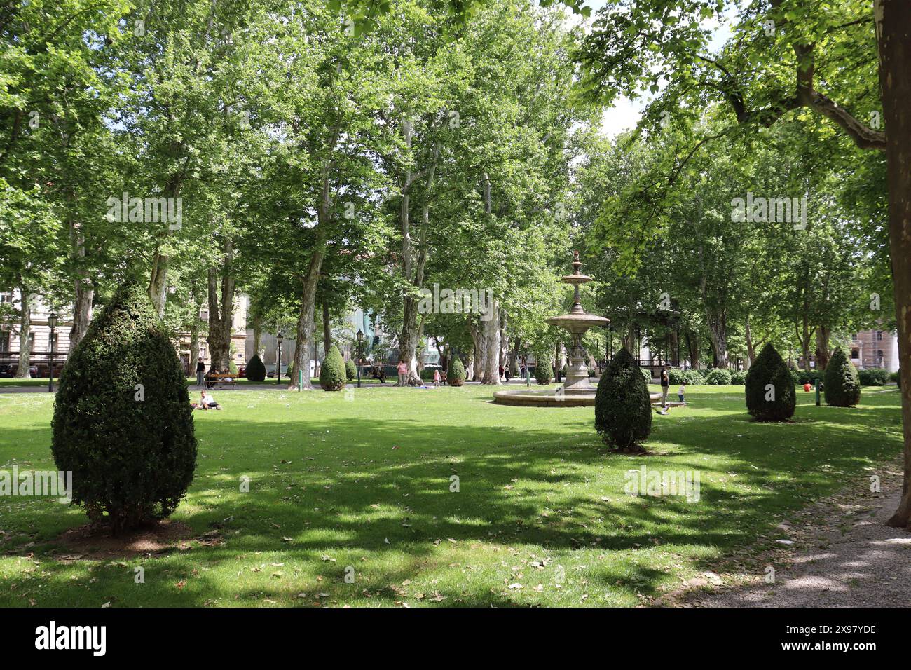 Zagreb, Croatie Banque D'Images