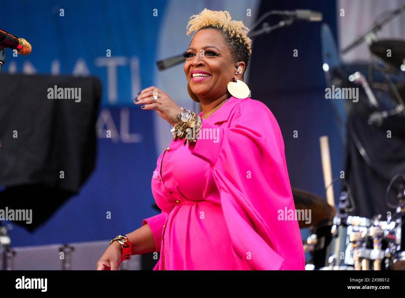R&B et Soul sensation Avery Sunshine Banque D'Images