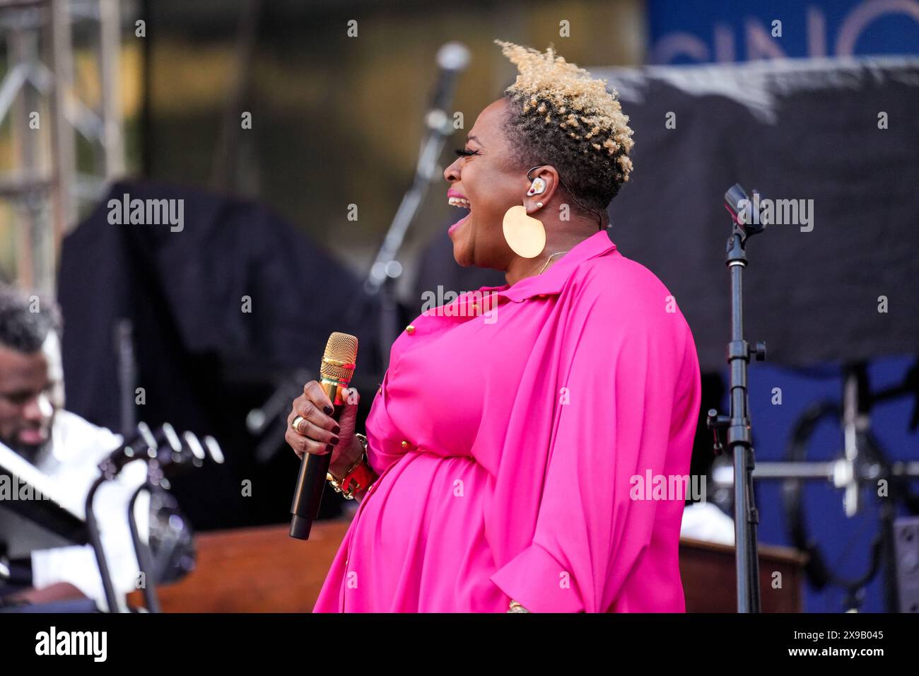 R&B et Soul sensation Avery Sunshine Banque D'Images